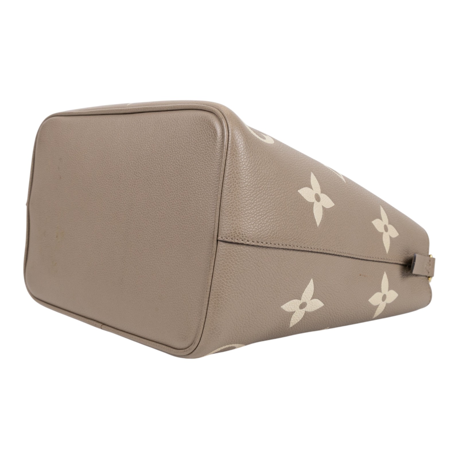 路易威登 LOUIS VUITTON NéoNoé MM 皮革 肩背 水桶包 斑鳩灰色/奶油色 M45555 斑鳩灰NEONOE MM 防塵袋/內袋/背帶2