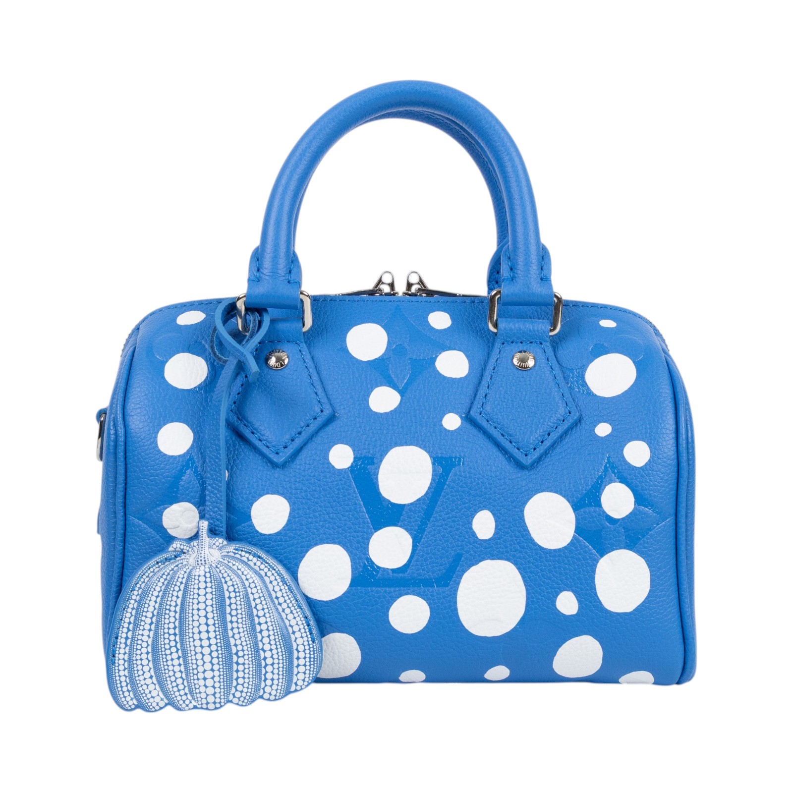 路易威登 LOUIS VUITTON Speedy Bandoulière 20 草間彌生 手提包 肩背包 斜背包 M46425 晶片款  原廠盒子/防塵袋/吊牌/鑰匙/鎖頭