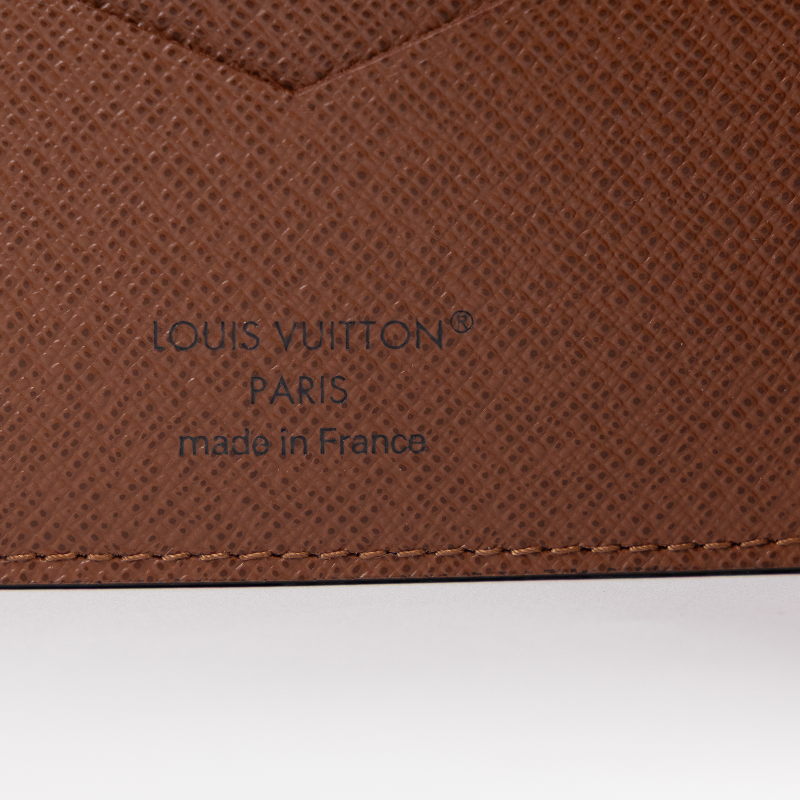 路易威登 LOUIS VUITTON 護照封套 護照夾老花帆布 M64502 晶片款 原花護照夾 原廠盒子/防塵袋