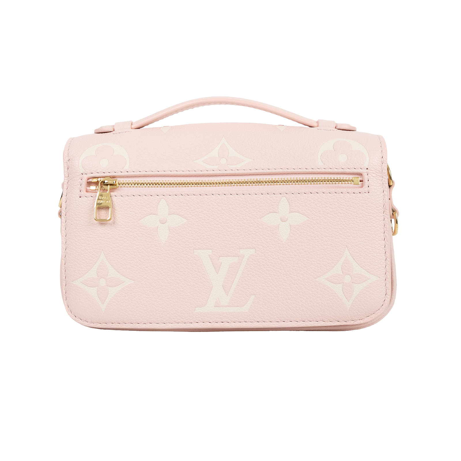 路易威登 LOUIS VUITTON Pochette Métis East West 鏈條 郵差包 腋下單肩包 黑色 米色 M46596 晶片款  防塵袋/背帶