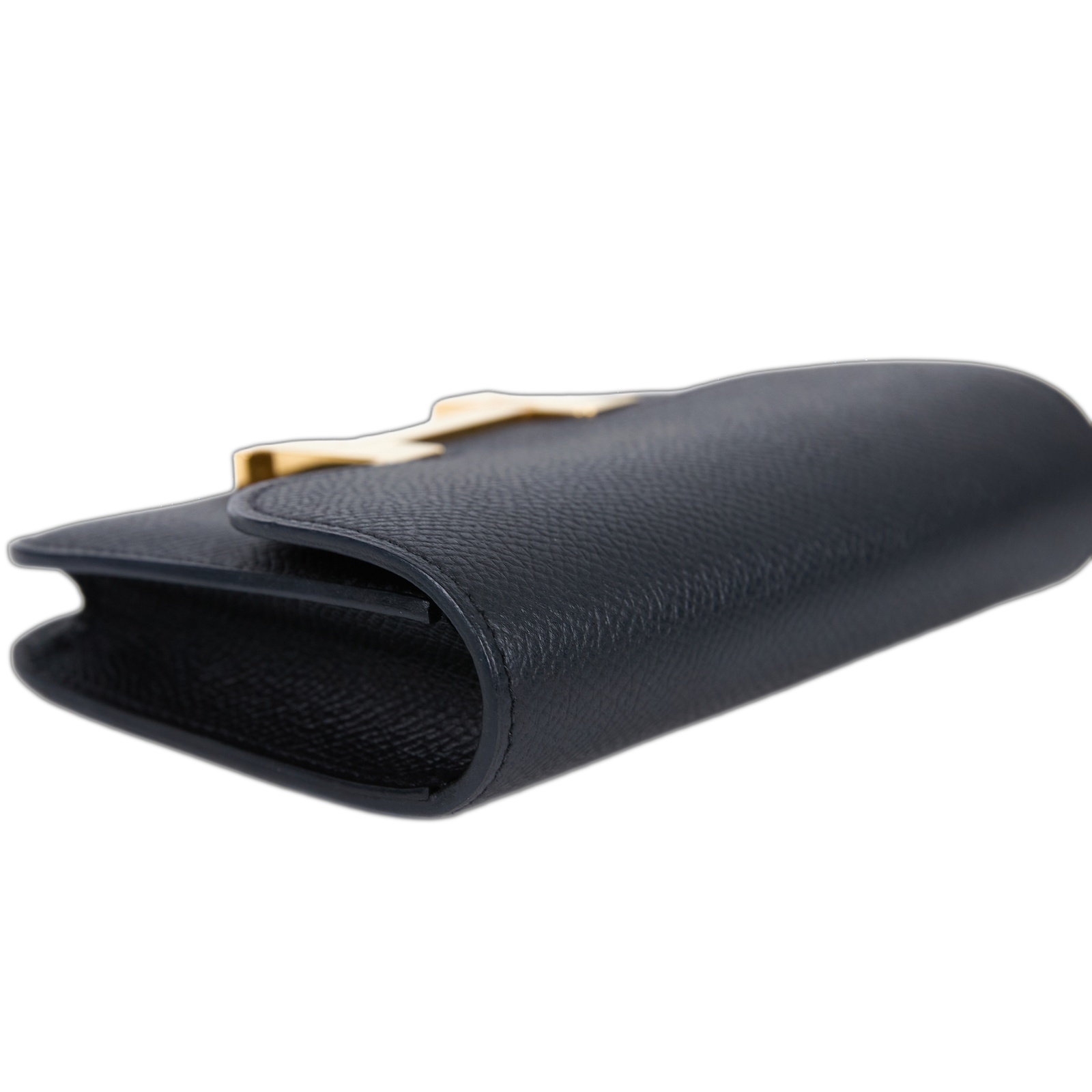 愛馬仕 Hermes Constance Slim 錢包 康康包 短夾 金色五金 黑色 H082060CC89 /Z MZ 005 BN  內袋/原廠盒子/防塵袋/購買證明