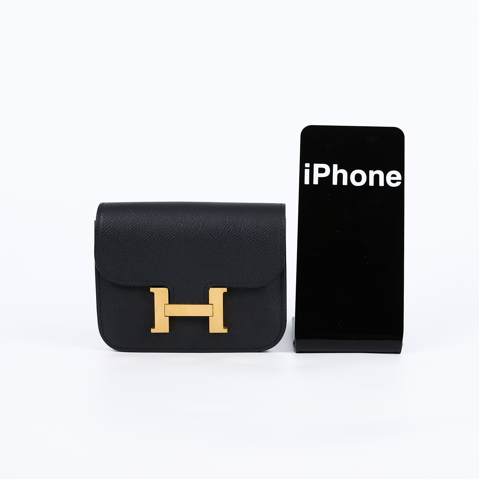愛馬仕 Hermes Constance Slim 錢包 康康包 短夾 金色五金 黑色 H082060CC89 /Z MZ 005 BN  內袋/原廠盒子/防塵袋/購買證明