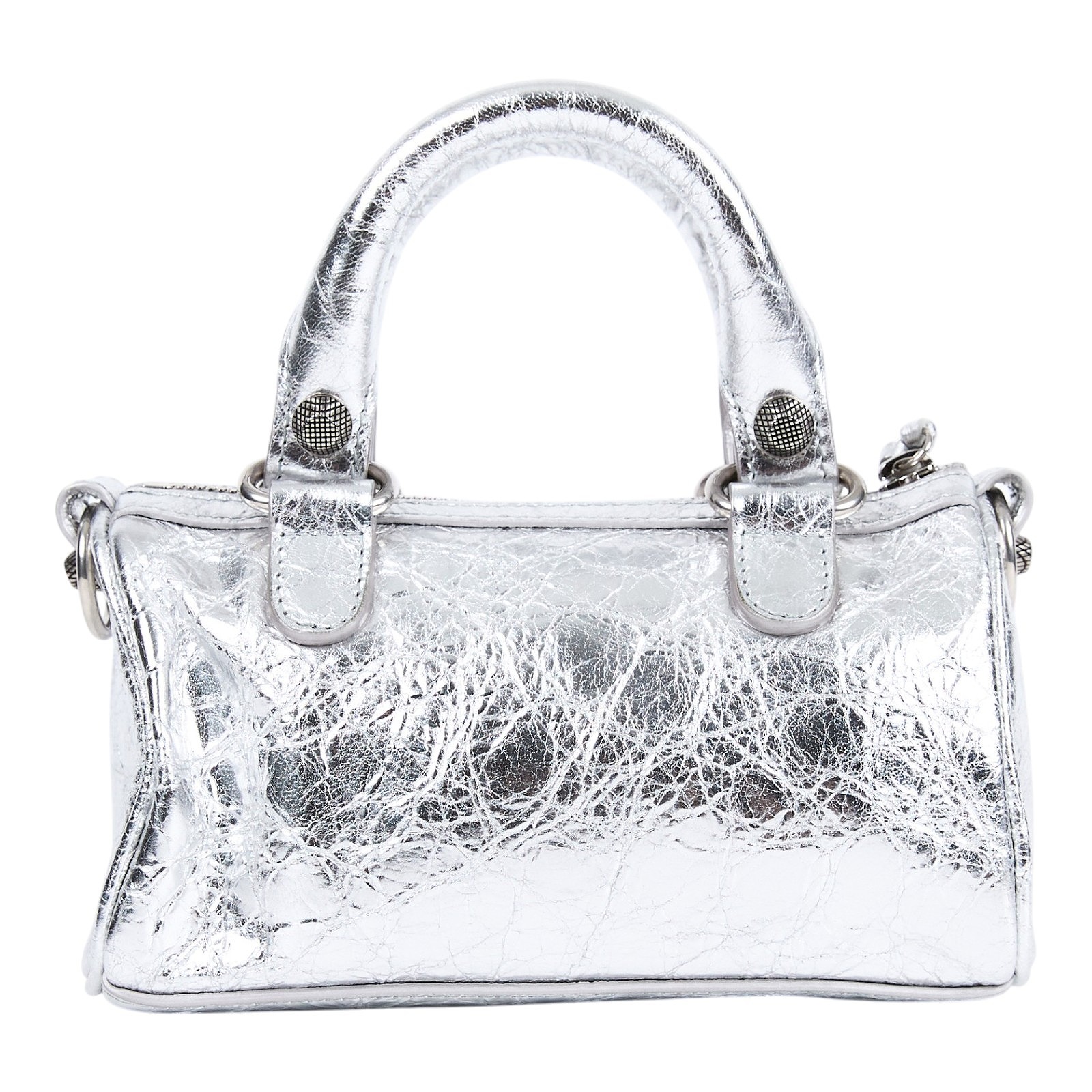 巴黎世家 BALENCIAGA LE CAGOLE NANO DUFFLE 機車包 手提包 斜背包 7925990GT3Y  背帶/鏡子