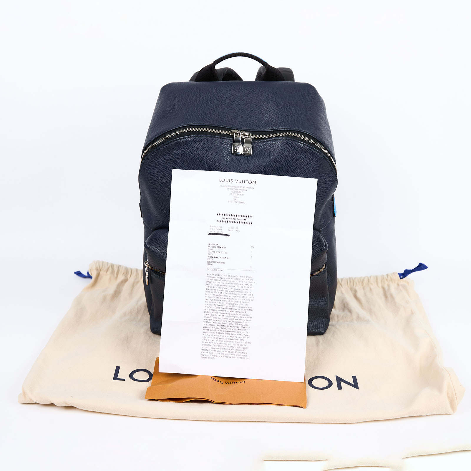 路易威登 LOUIS VUITTON Discovery PM 後背包 雙肩包 M30359 深藍Discovery PM 後背包 防塵袋/購買證明影本