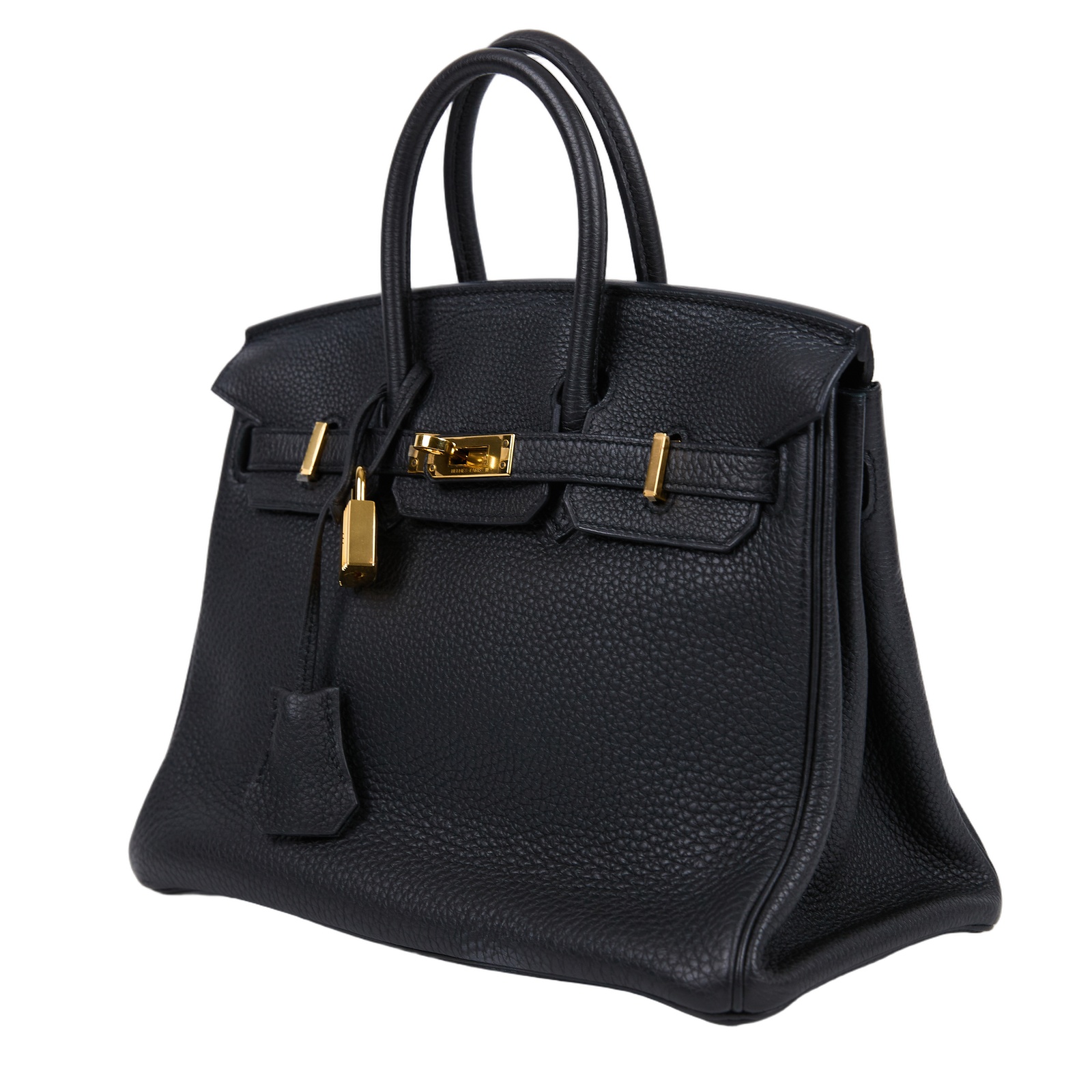 愛馬仕 Hermes Birkin Bag 柏金包 25 BK25 CCT919DT C刻 黑BIRKIN25 防塵袋/鎖組/雨衣