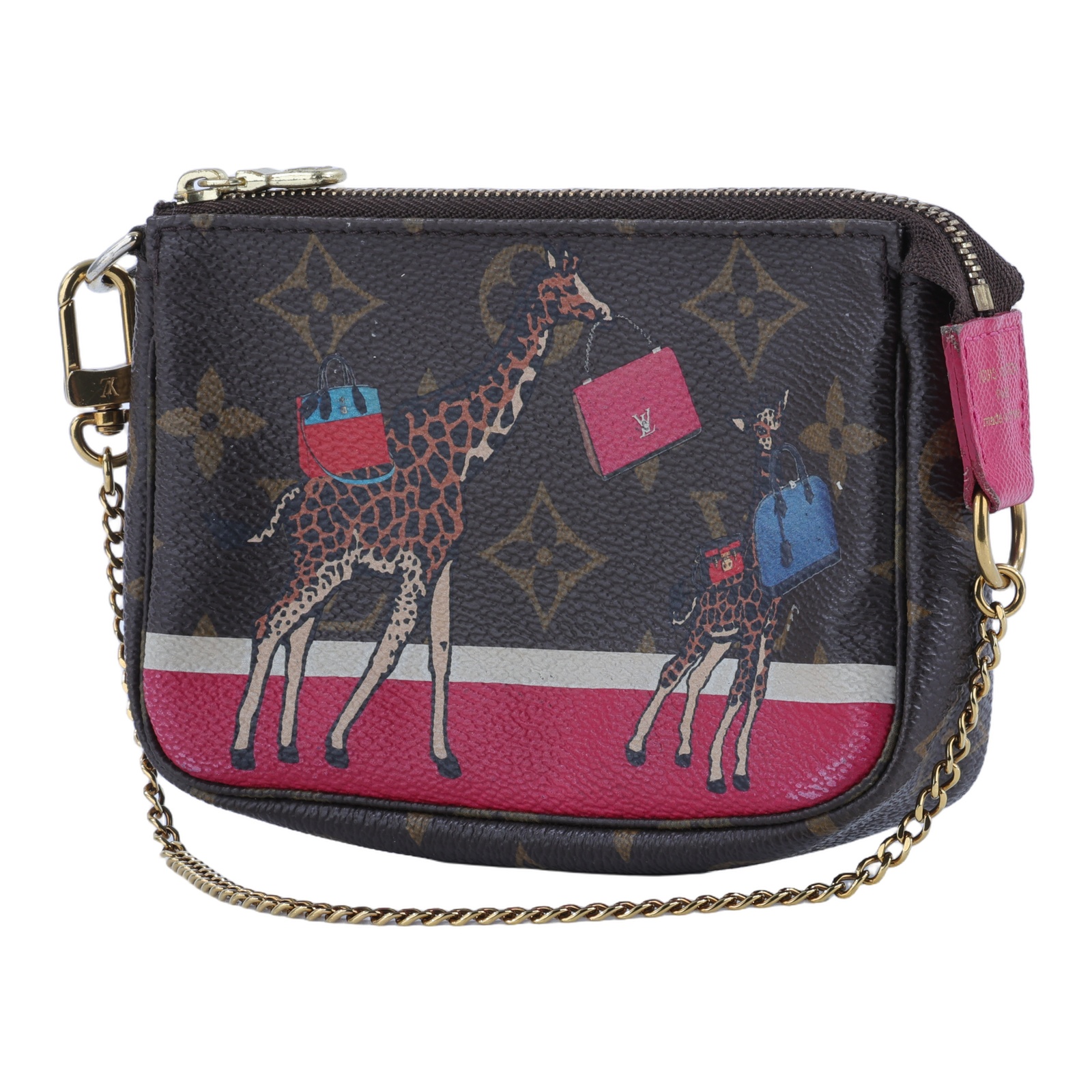 路易威登 LOUIS VUITTON Mini Pochette Accessoires 麻將包 手提包 手拿包 M62087  防塵袋