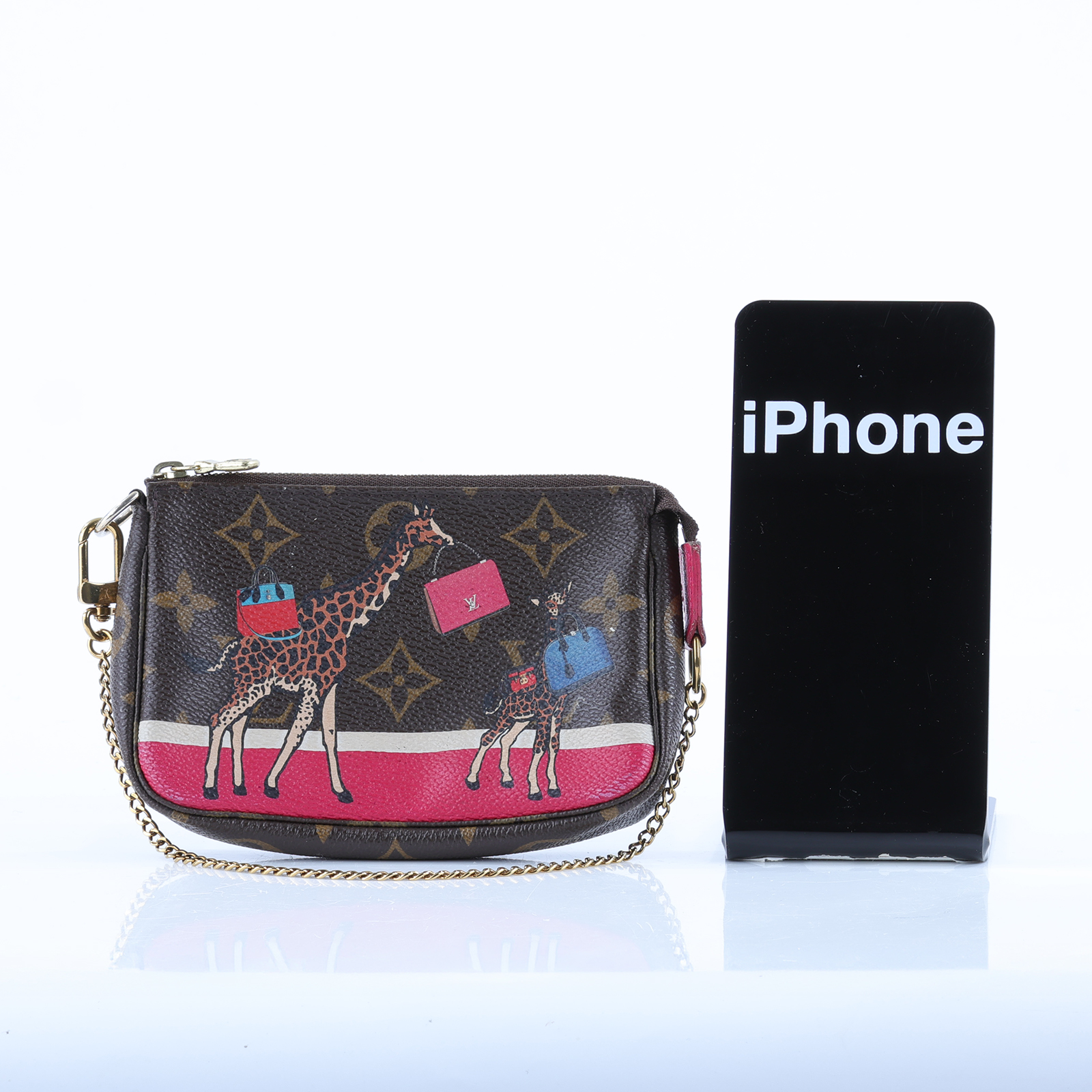 路易威登 LOUIS VUITTON Mini Pochette Accessoires 麻將包 手提包 手拿包 M62087  防塵袋