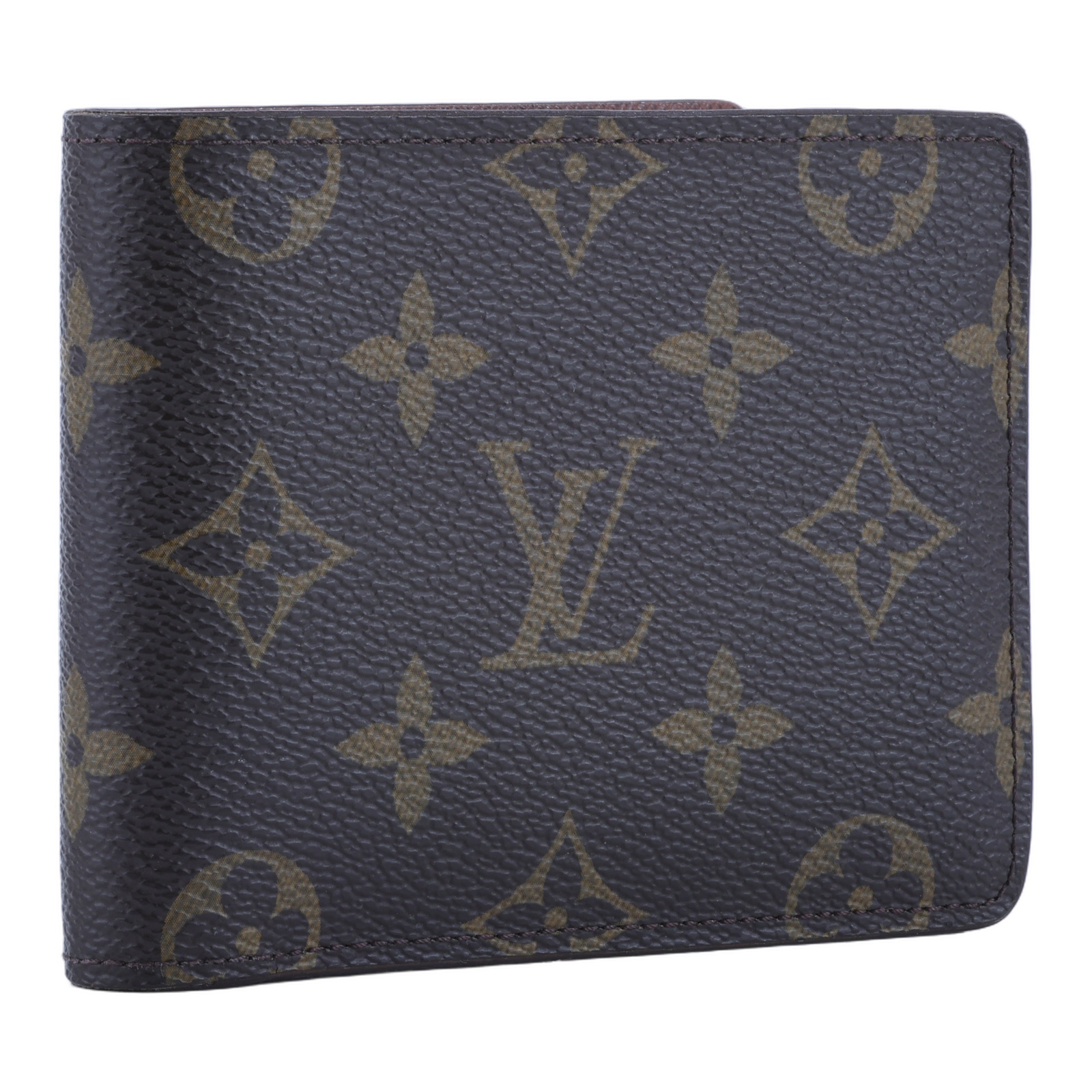 路易威登 LOUIS VUITTON Multiple 經典帆布 錢包 短夾 M60895 晶片款 原花MULTIPLE二折短夾 原廠盒子/防塵袋(晶片消磁)