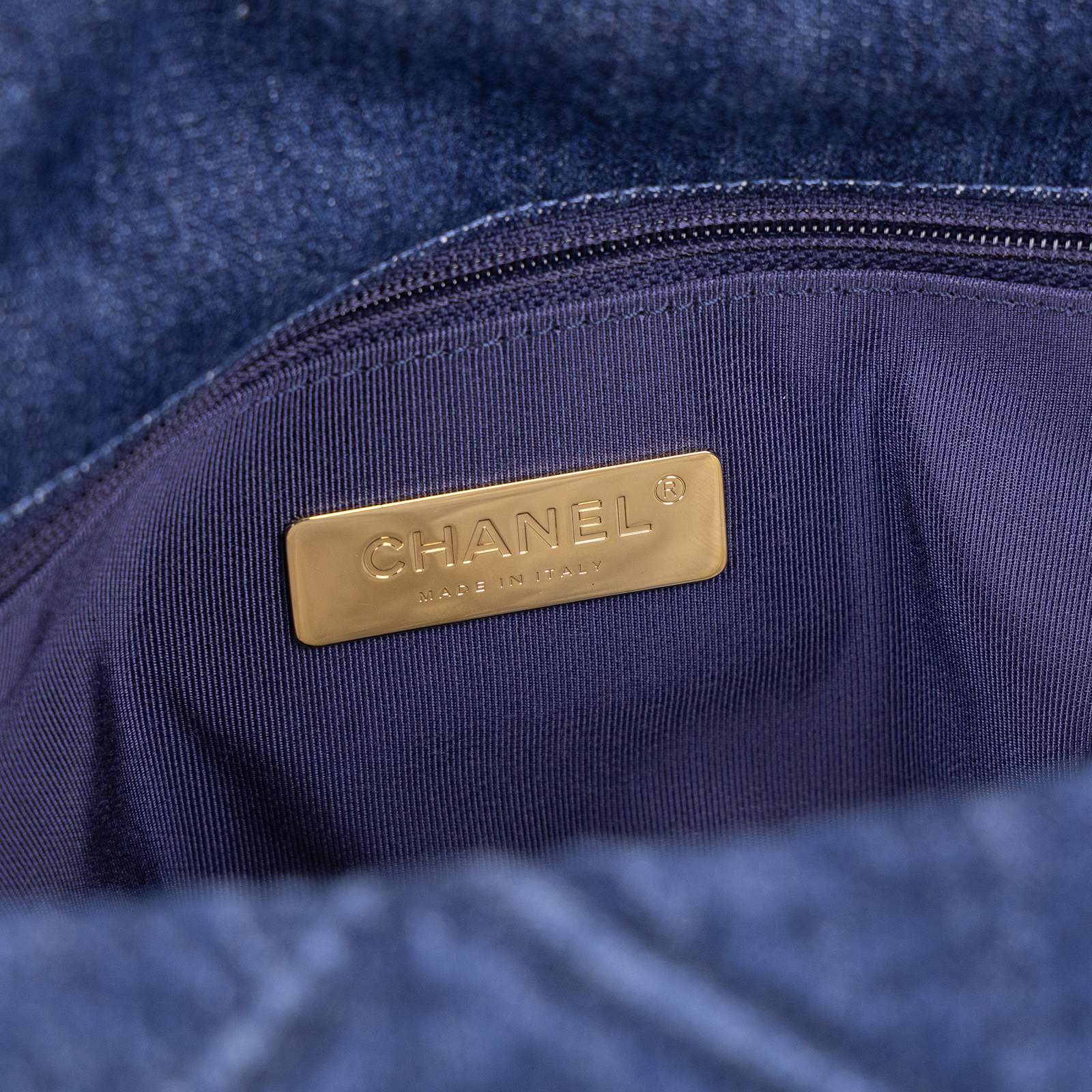 香奈兒 CHANEL 19 大型口蓋包 AS1161 B02876 29開牛仔19包 中號 防塵袋/原廠盒子/購買證明/保證卡