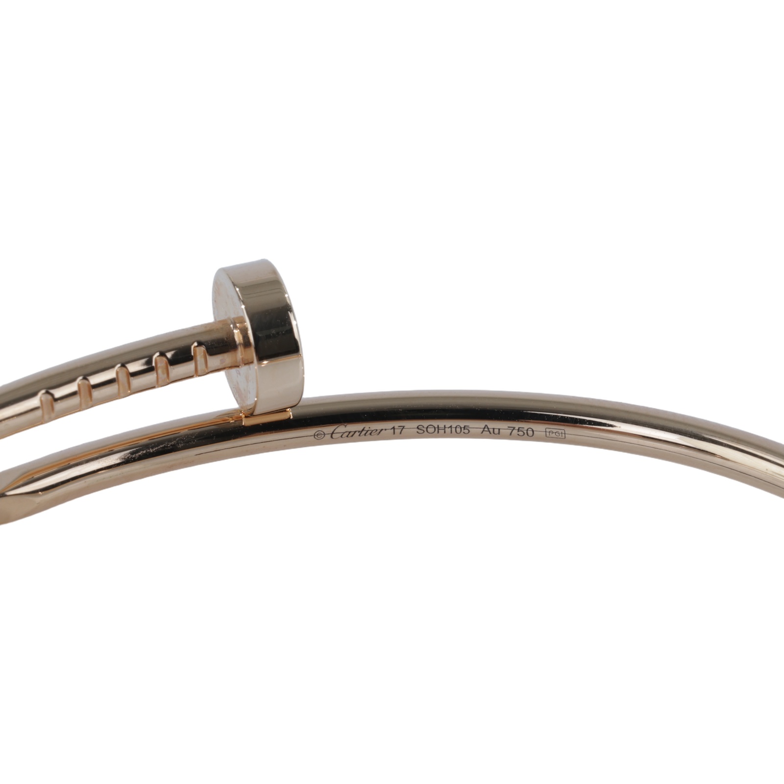 卡地亞 CARTIER Juste un Clou 手環 小型 B6062517 RG釘子手環 小型款 原廠盒子/購買證明/保書