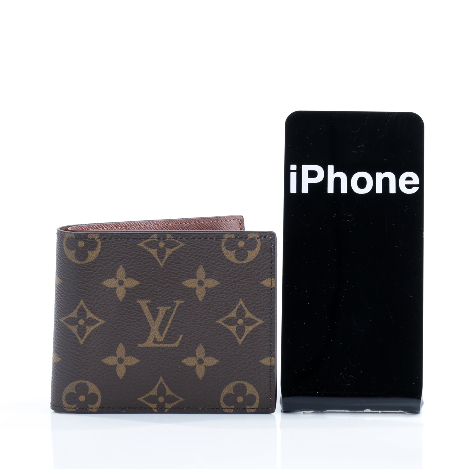 路易威登 LOUIS VUITTON Marco 錢包 短夾 M62288 晶片款 棕原花對折短夾 原廠盒子/防塵袋