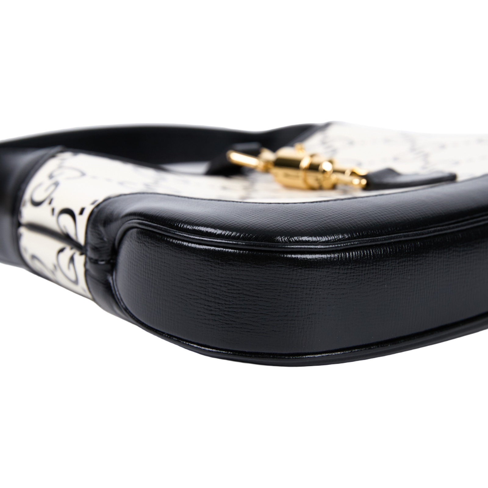古馳 GUCCI Jackie 1961 小型 肩揹袋 636706 UGMBG 黑白GG JACKIE 1961 SMALL 防塵袋/背帶