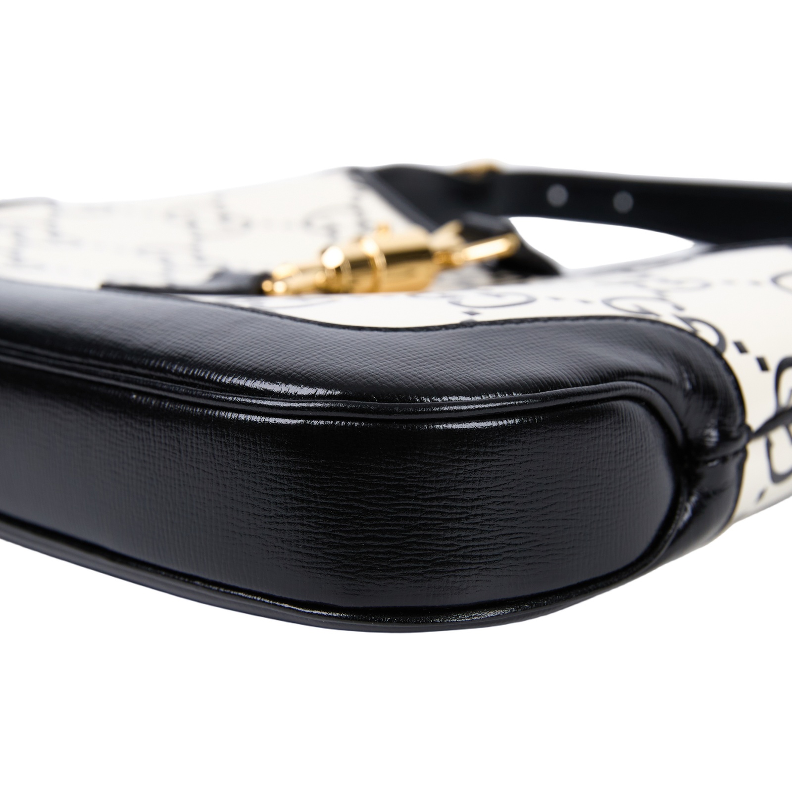古馳 GUCCI Jackie 1961 小型 肩揹袋 636706 UGMBG 黑白GG JACKIE 1961 SMALL 防塵袋/背帶