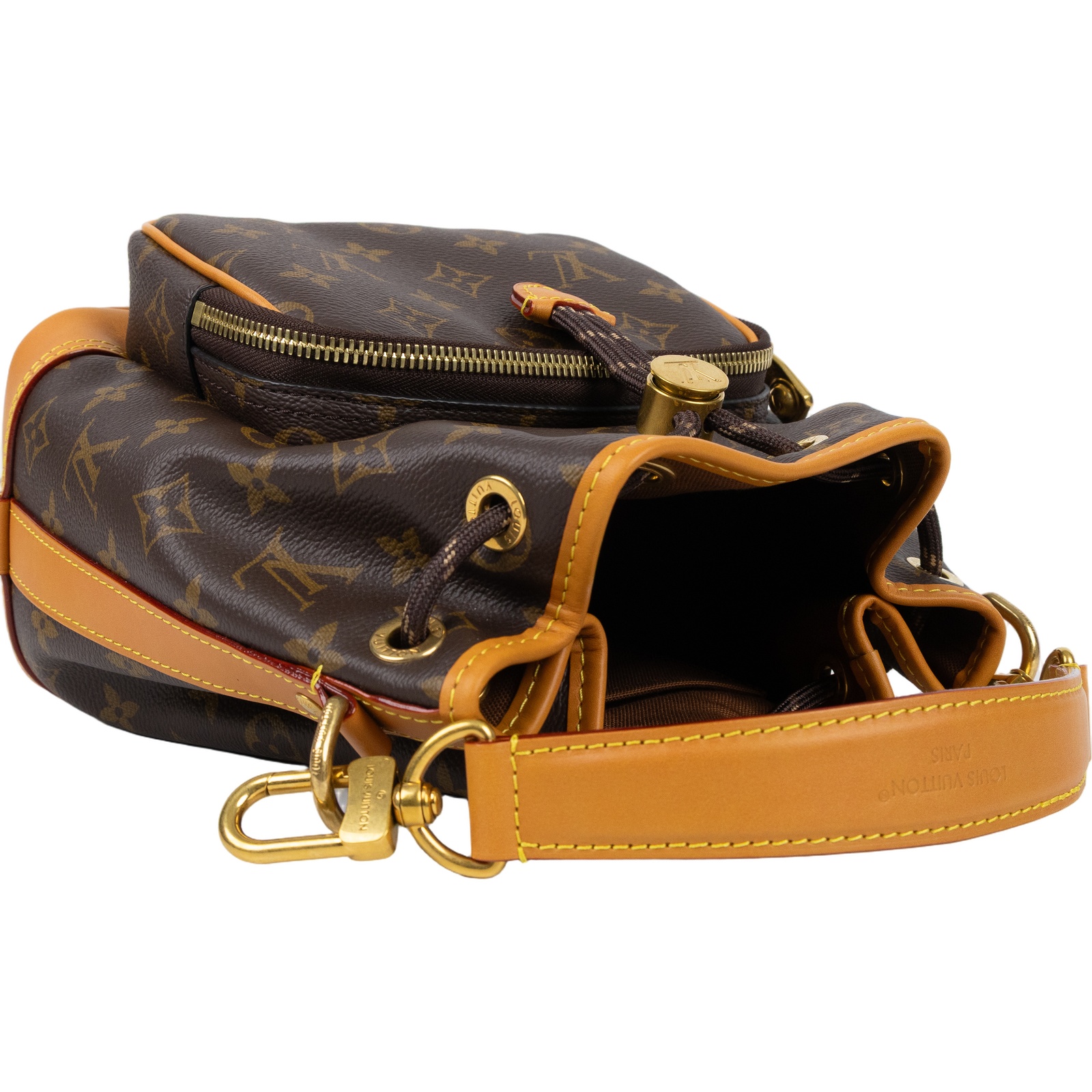 路易威登 LOUIS VUITTON Noé Cargo 水桶包 手提包 肩背包 斜背包 M14017 晶片款 原花Noé Cargo 原廠盒子/防塵袋/背帶2
