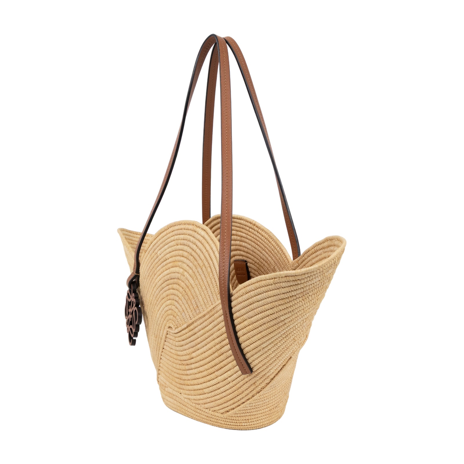 羅意威 LOEWE Petal 花瓣籃 編織包 肩背包 A223L52X01 ANAGRAM草編包 無附屬品