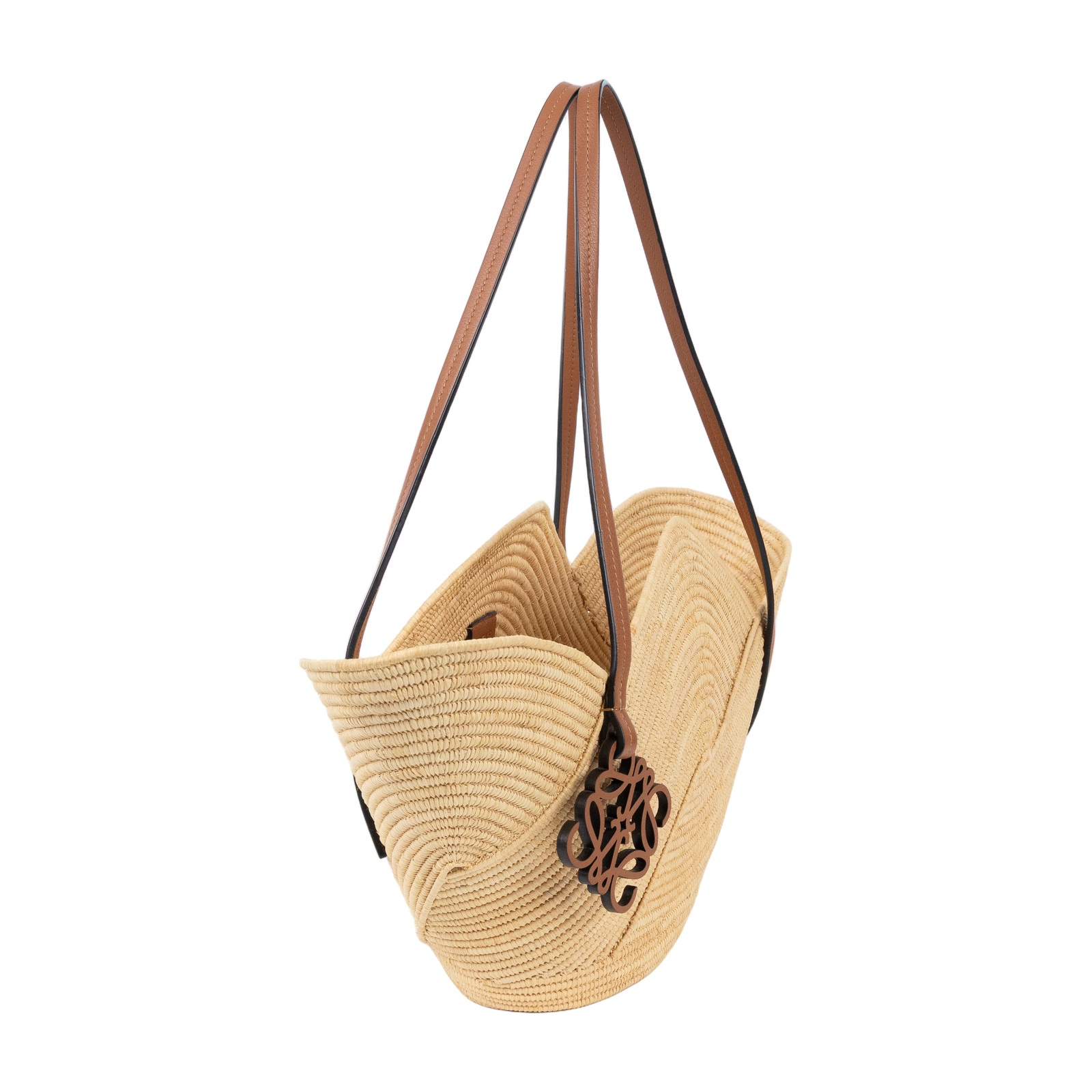 羅意威 LOEWE Petal 花瓣籃 編織包 肩背包 A223L52X01 ANAGRAM草編包 無附屬品
