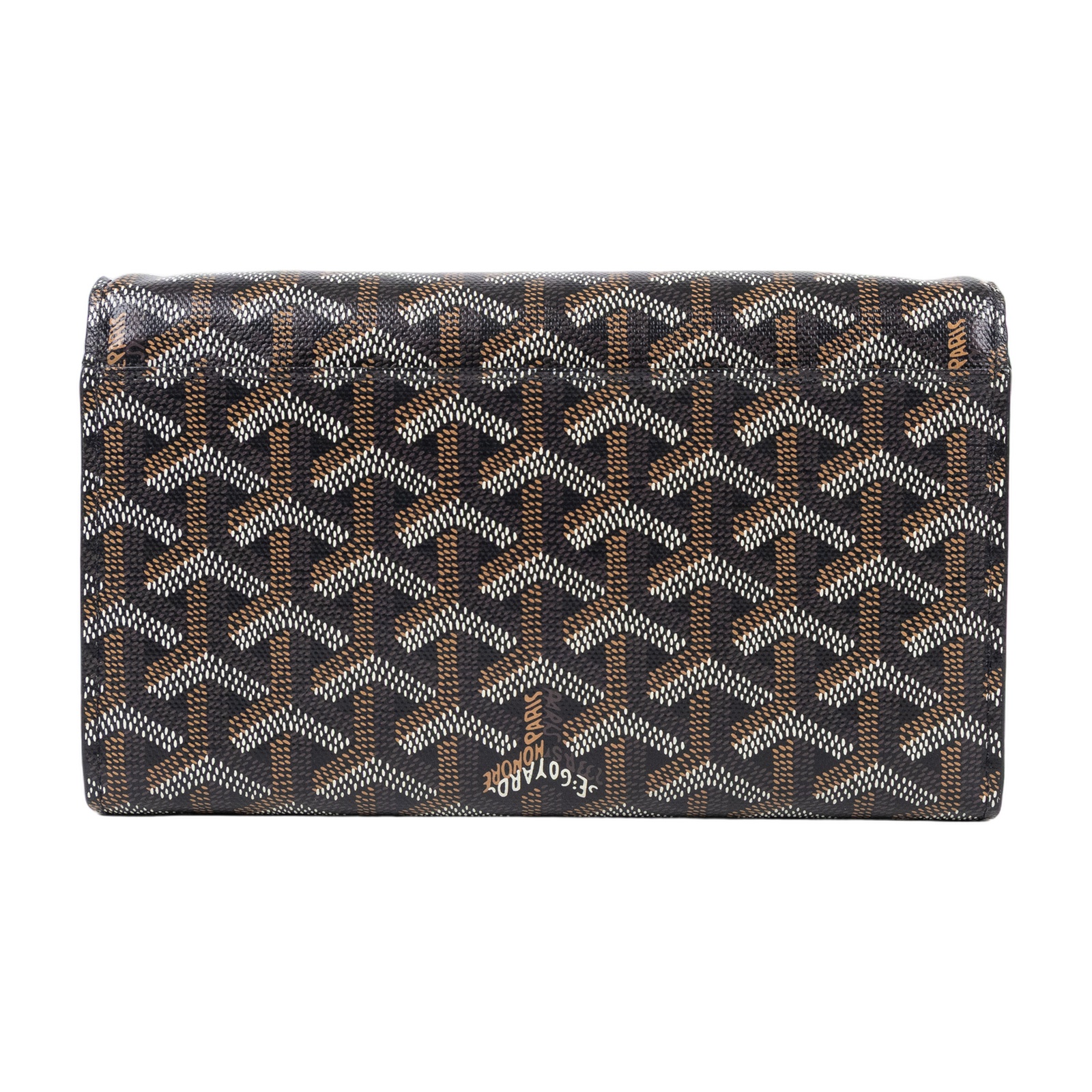 高雅德 GOYARD Varenne Continental Wallet 錢包 VAREN3MMLTY 黑棕Varenne WOC 防塵袋