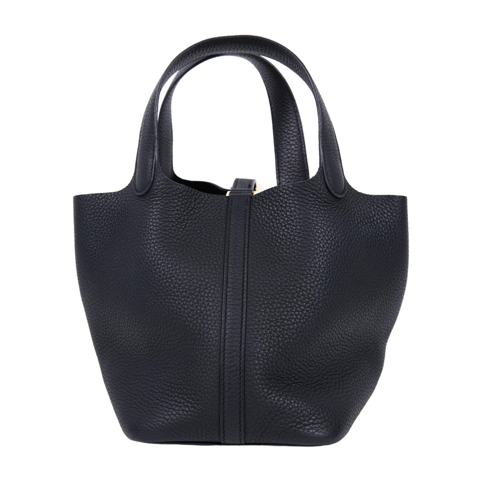 愛馬仕 Hermes Picotin Lock 18 菜籃子包 金色五金 黑色 H056289CC89 /Y FM 010 PM  原廠盒子/鎖組/購買證明