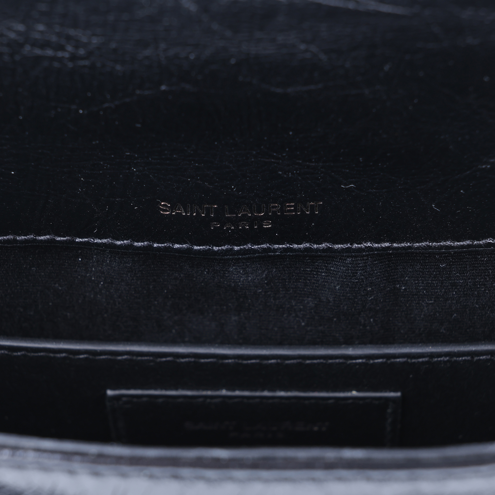 聖羅蘭 YSL SAINT LAURENT Niki 復古小牛皮 Baby 斜背 翻蓋包 6331850EN08 黑NIKI BABY 原廠盒子/防塵袋