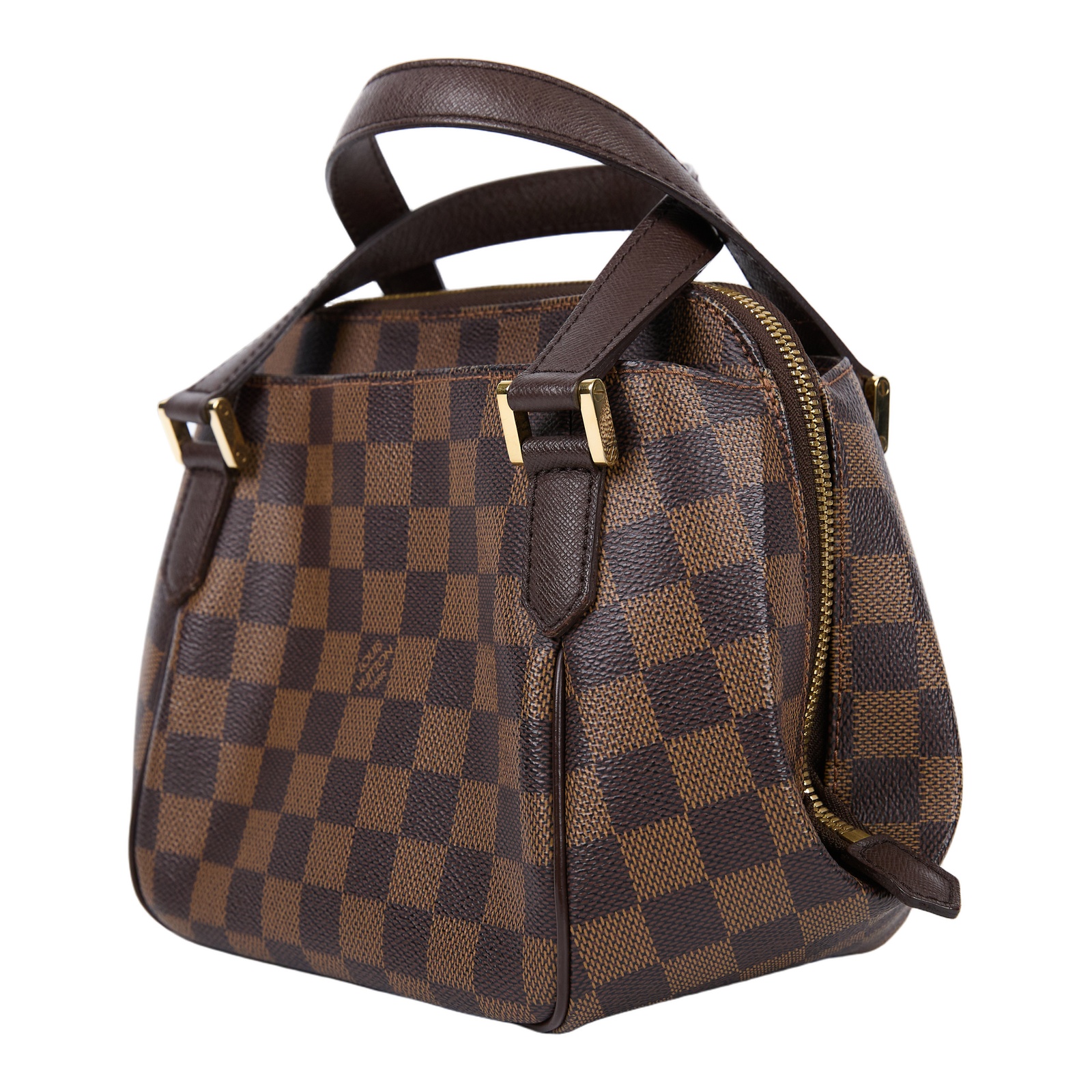 路易威登 LOUIS VUITTON Belem PM 手提包 N51173 棕棋盤BELEM手提包 無附屬品