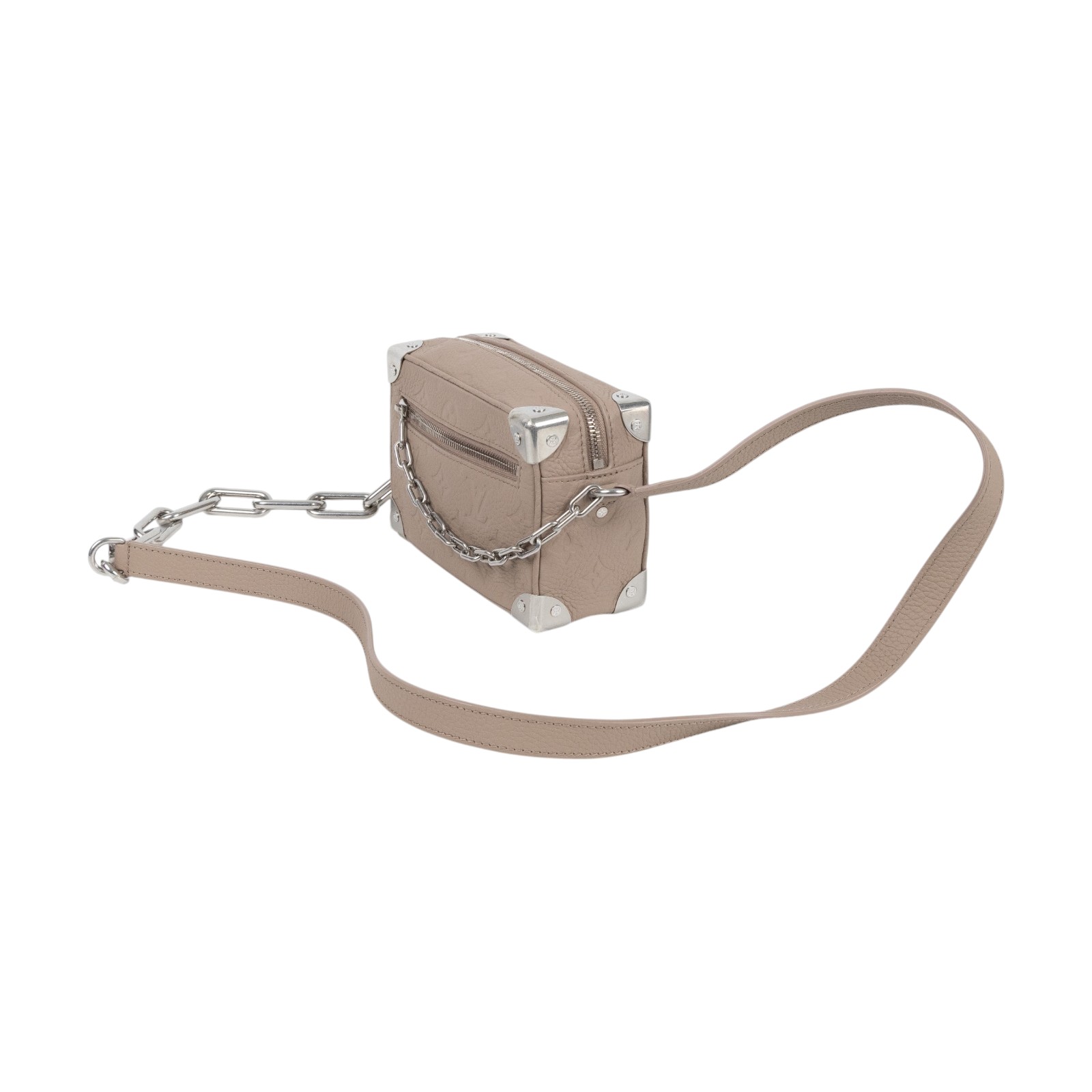 路易威登 LOUIS VUITTON Mini Soft Trunk 斜背包 肩背包 M13868 晶片款  原廠盒子/防塵袋