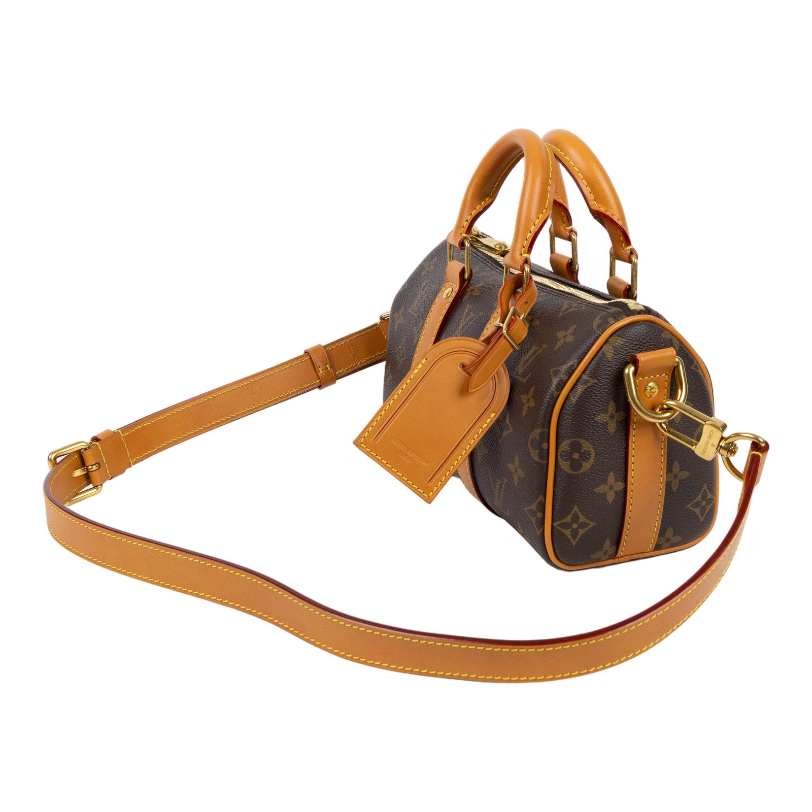 路易威登 LOUIS VUITTON Louis Vuitton Keepall Bandoulière 25 旅行包 M28957 晶片款  原廠盒子/防塵袋/購買證明/背帶/吊牌