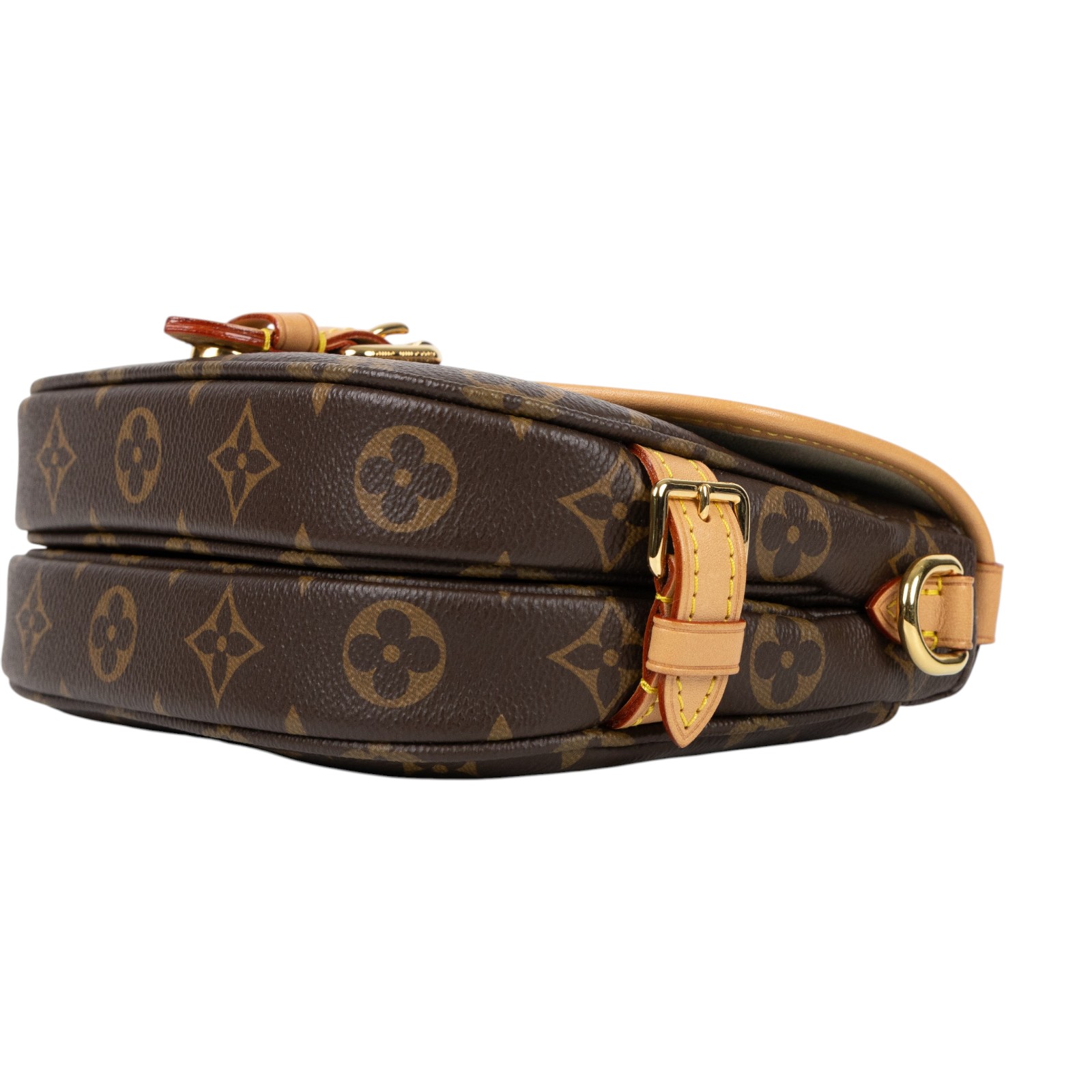 路易威登 LOUIS VUITTON Saumur BB  手提 馬鞍斜背包 M46740 晶片款 原花Saumur BB肩背包 防塵袋/背帶2