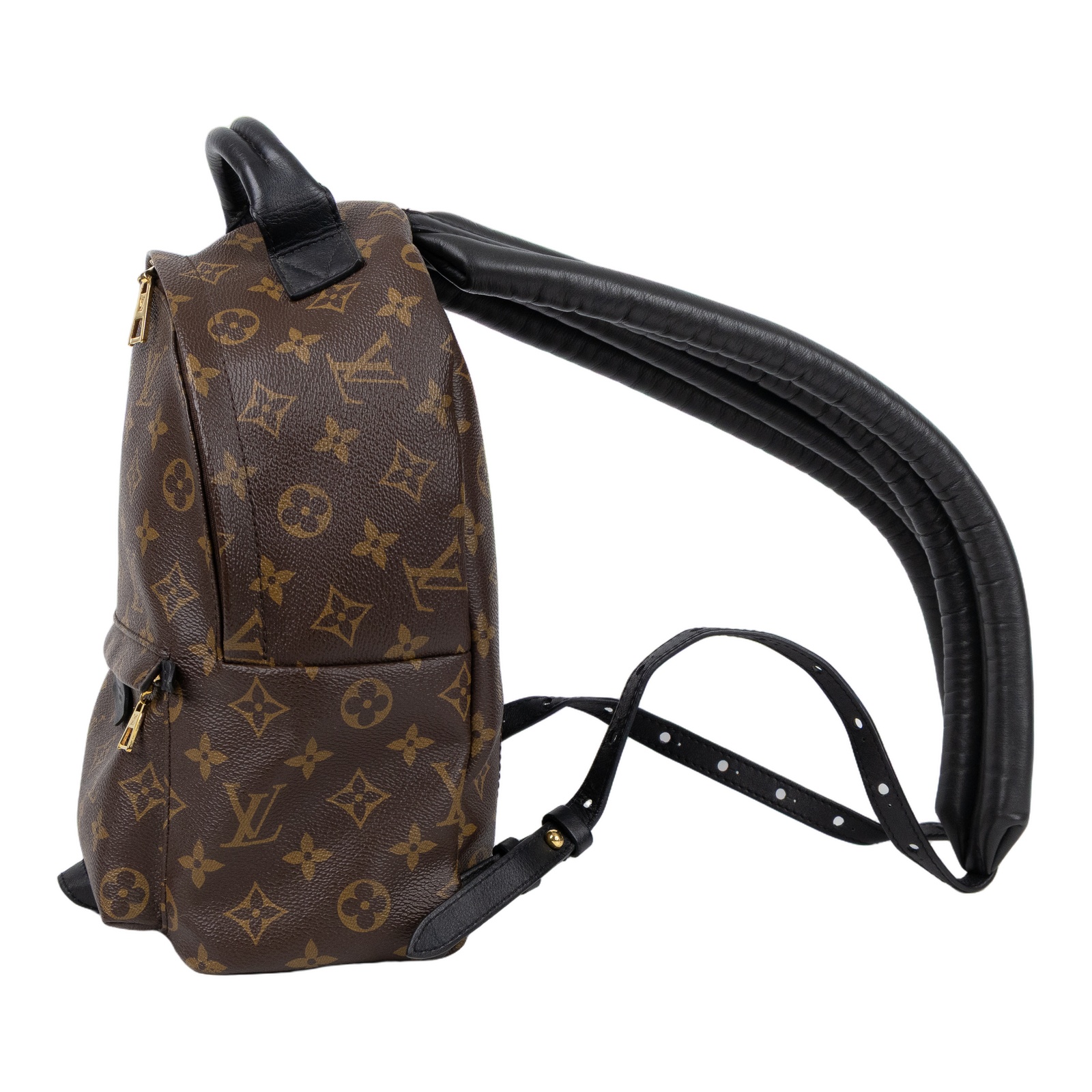 路易威登 LOUIS VUITTON Palm Springs PM 小型 牛皮鑲飾 拉鍊 後背包 M41560  防塵袋/原廠盒子