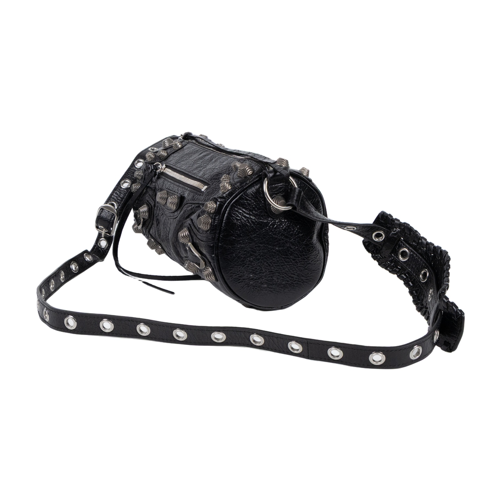 巴黎世家 BALENCIAGA Le cagole 圓筒包 771716210KR 黑Le Cagole圓筒包 防塵袋