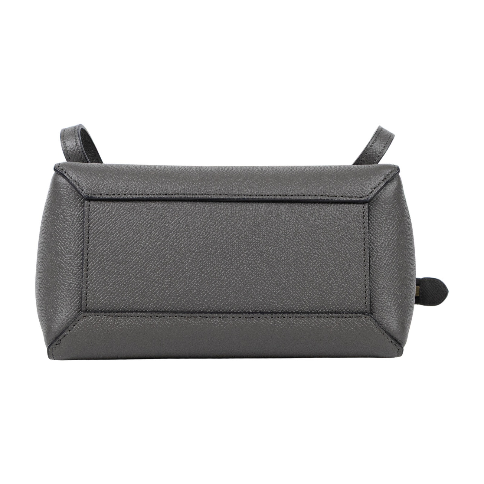 思琳 CELINE 珠地小牛皮 袖珍型 Belt 手袋 189003ZVA 鐵灰BELT BAG 鯰魚包 NANO 防塵袋/背帶/購買證明