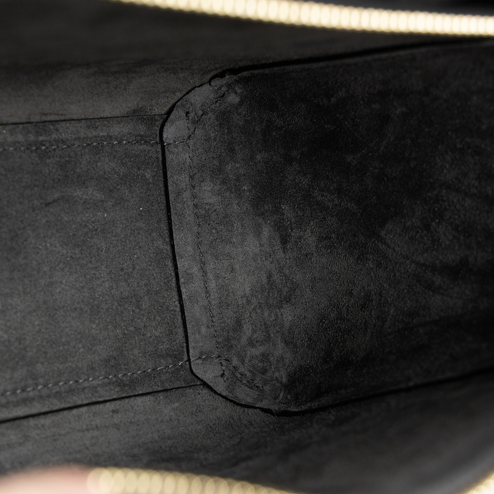 思琳 CELINE 珠地小牛皮 袖珍型 Belt 手袋 189003ZVA 鐵灰BELT BAG 鯰魚包 NANO 防塵袋/背帶/購買證明