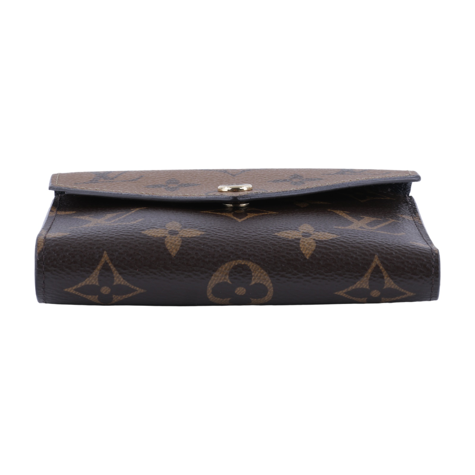 路易威登 LOUIS VUITTON Victorine 錢包 Reverse塗層帆布 M81557 晶片款 VICTORINE雙色短夾 原廠盒子/防塵袋