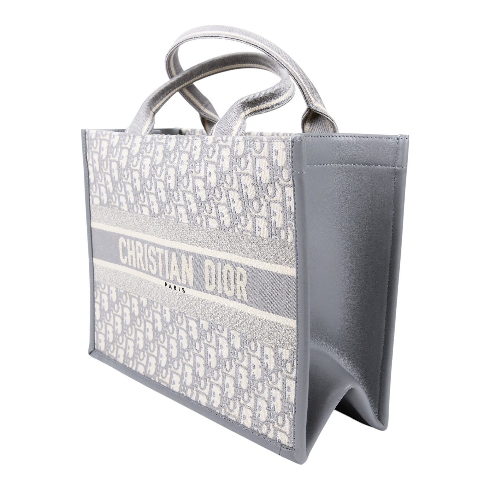 迪奧 CHRISTIAN DIOR Book Tote 中型 托特包 M1324CZBB  原廠盒子/防塵袋/購買證明/背帶/保證卡