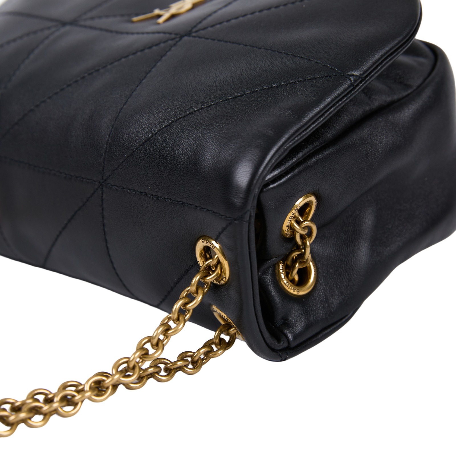 聖羅蘭 YSL SAINT LAURENT Jamie 4.3 小羊皮 迷你 手袋 肩背 手提包 766754AAB32  原廠盒子/防塵袋