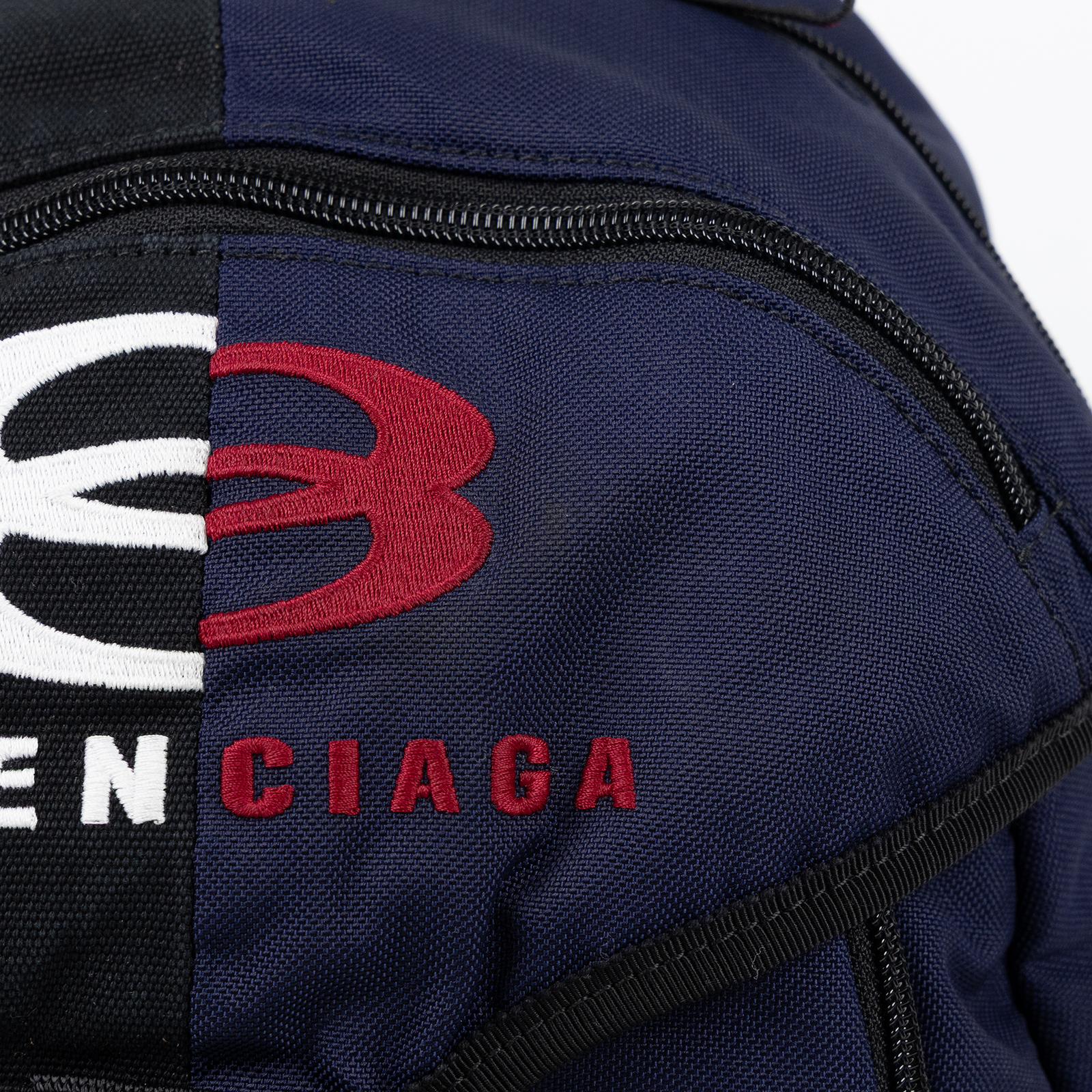 巴黎世家 BALENCIAGA 後背包 雙肩包 7921212ABZJ 黑藍Unity後背包 無附屬品