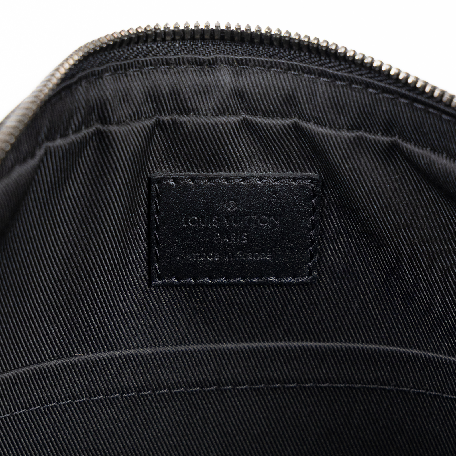 路易威登 LOUIS VUITTON Trio 郵差包 Eclipse帆布 黑色 灰色 M69443 晶片款  原廠盒子/防塵袋/背帶/子包2