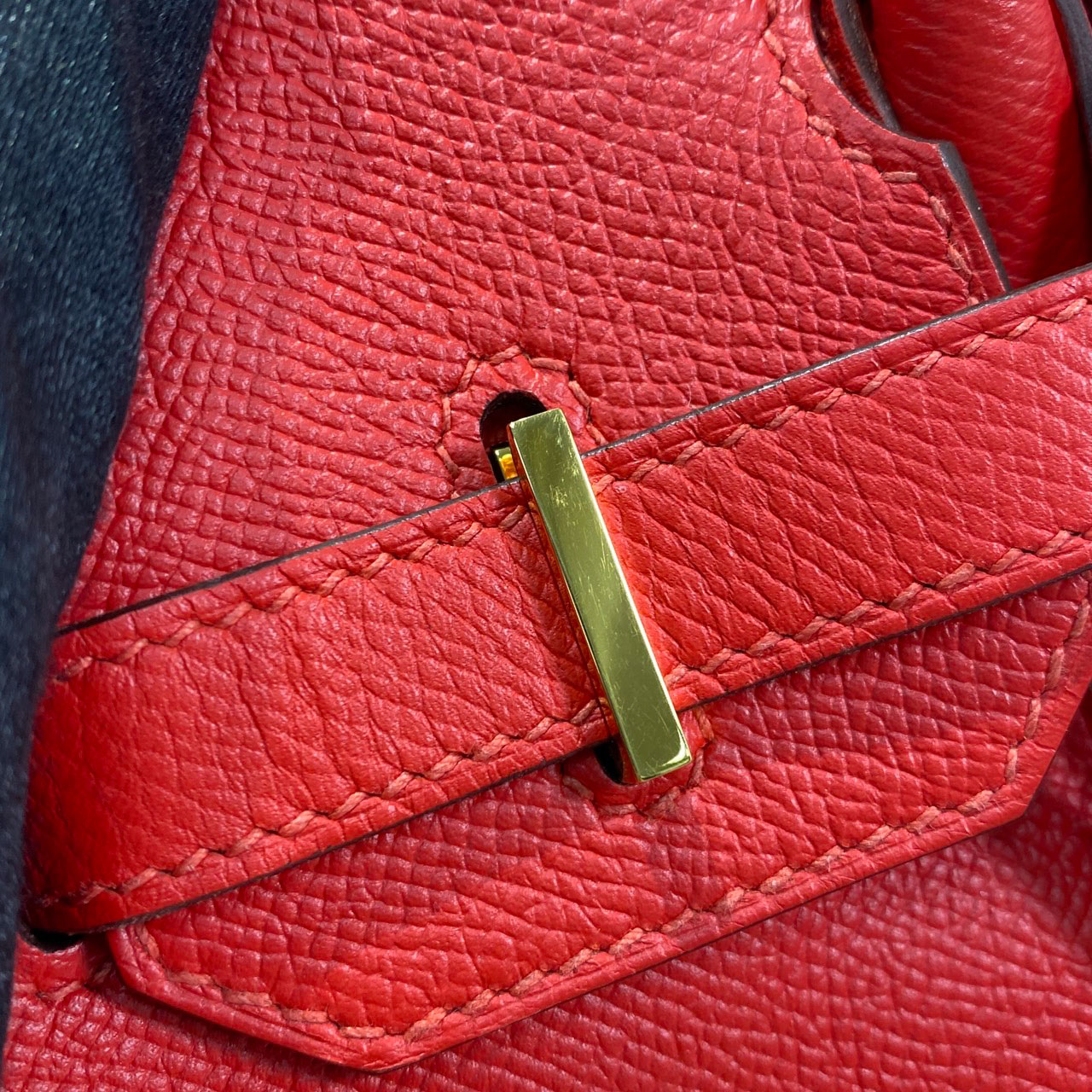 愛馬仕 Hermes Birkin Bag 柏金包 30 BK30 A BY 649 IU A刻 紅金BIRKIN30 防塵袋