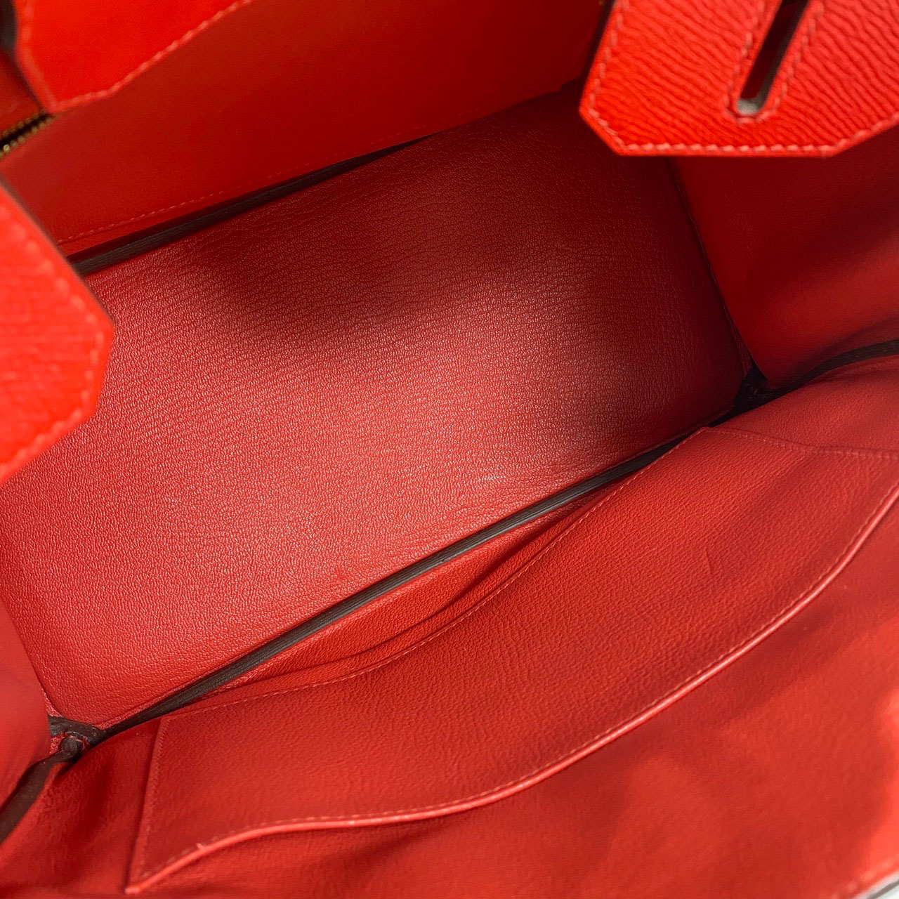 愛馬仕 Hermes Birkin Bag 柏金包 30 BK30 A BY 649 IU A刻 紅金BIRKIN30 防塵袋