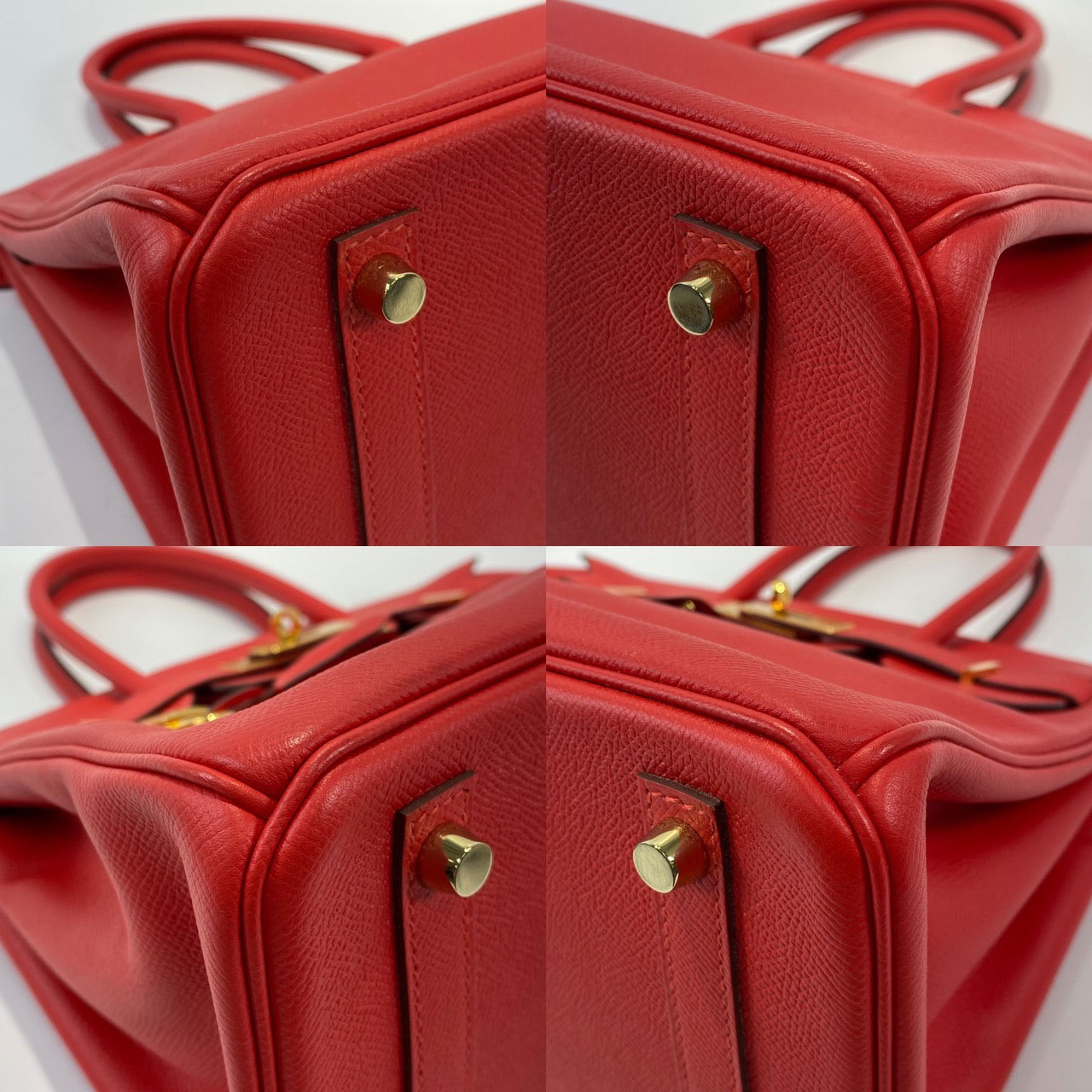 愛馬仕 Hermes Birkin Bag 柏金包 30 BK30 A BY 649 IU A刻 紅金BIRKIN30 防塵袋