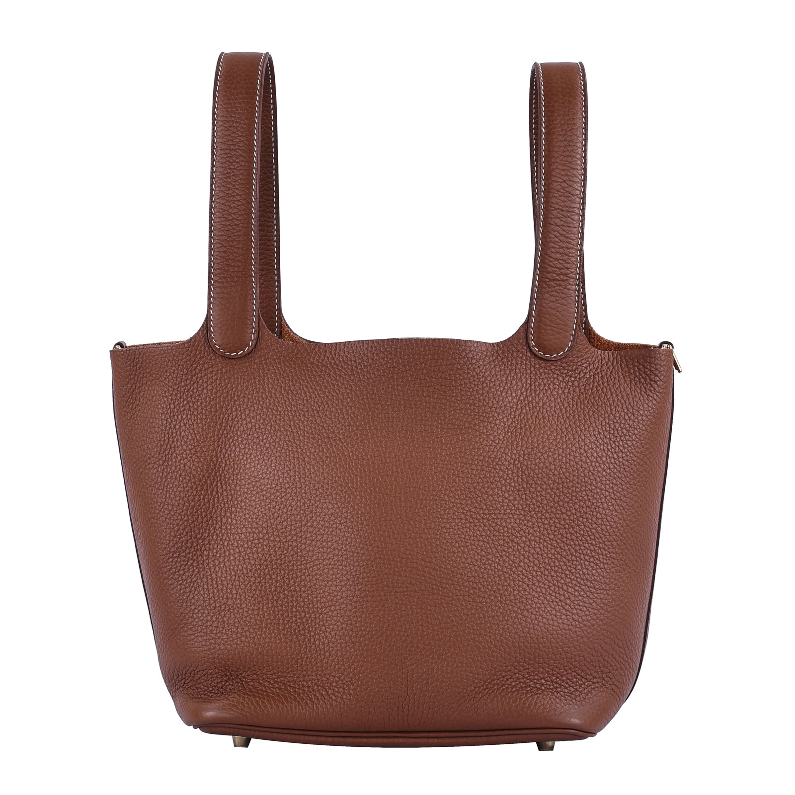 愛馬仕 Hermes Picotin Lock 22 菜籃子包 PT22 U FM 004 PM U刻 金棕PICOTIN22 原廠盒子/防塵袋/鎖組