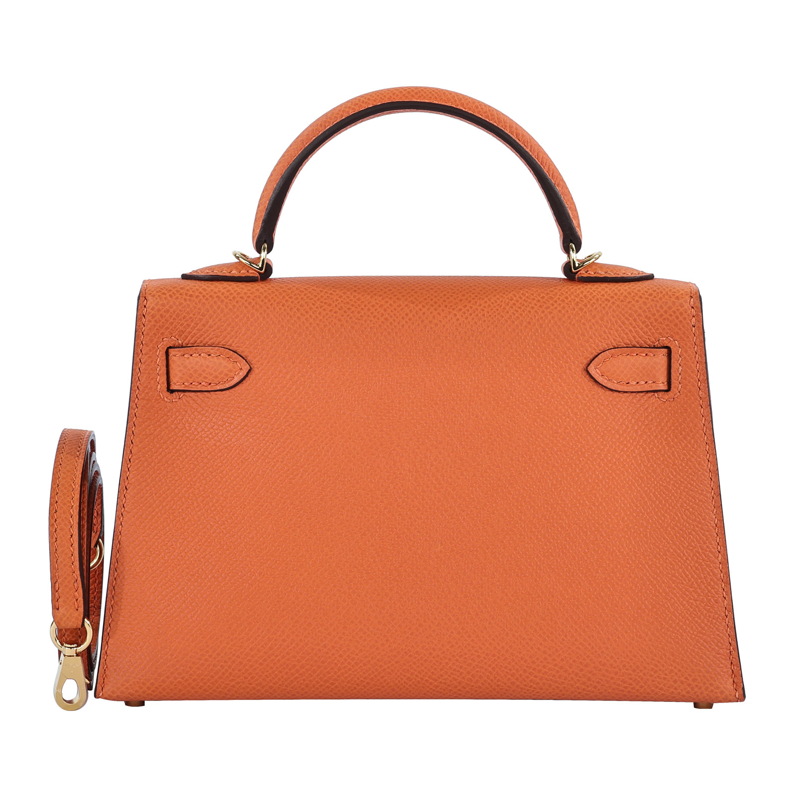 愛馬仕 Hermes Kelly Bag 凱莉包 mini KLM W FI 838 GG  原廠盒子/防塵袋2/背帶
