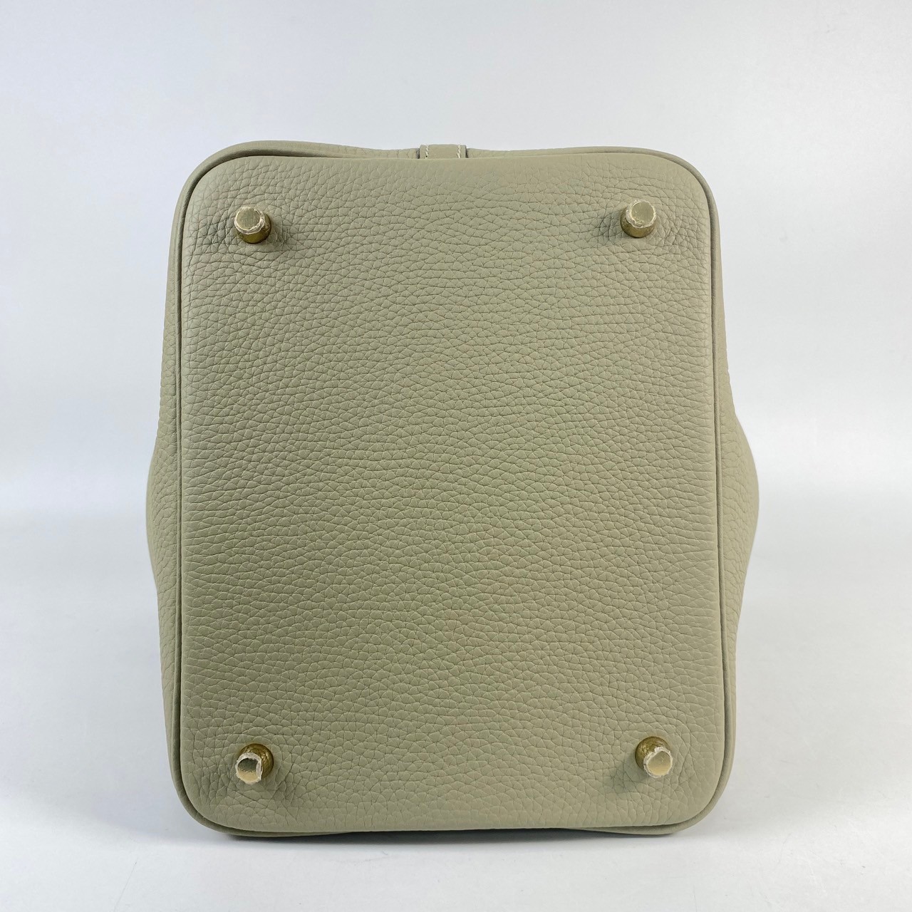 愛馬仕 Hermes Picotin Lock 22 菜籃子包 PT22 U MI 011 IA U刻 鼠尾草灰金扣PICOTIN22 原廠盒子/防塵袋2/鎖組