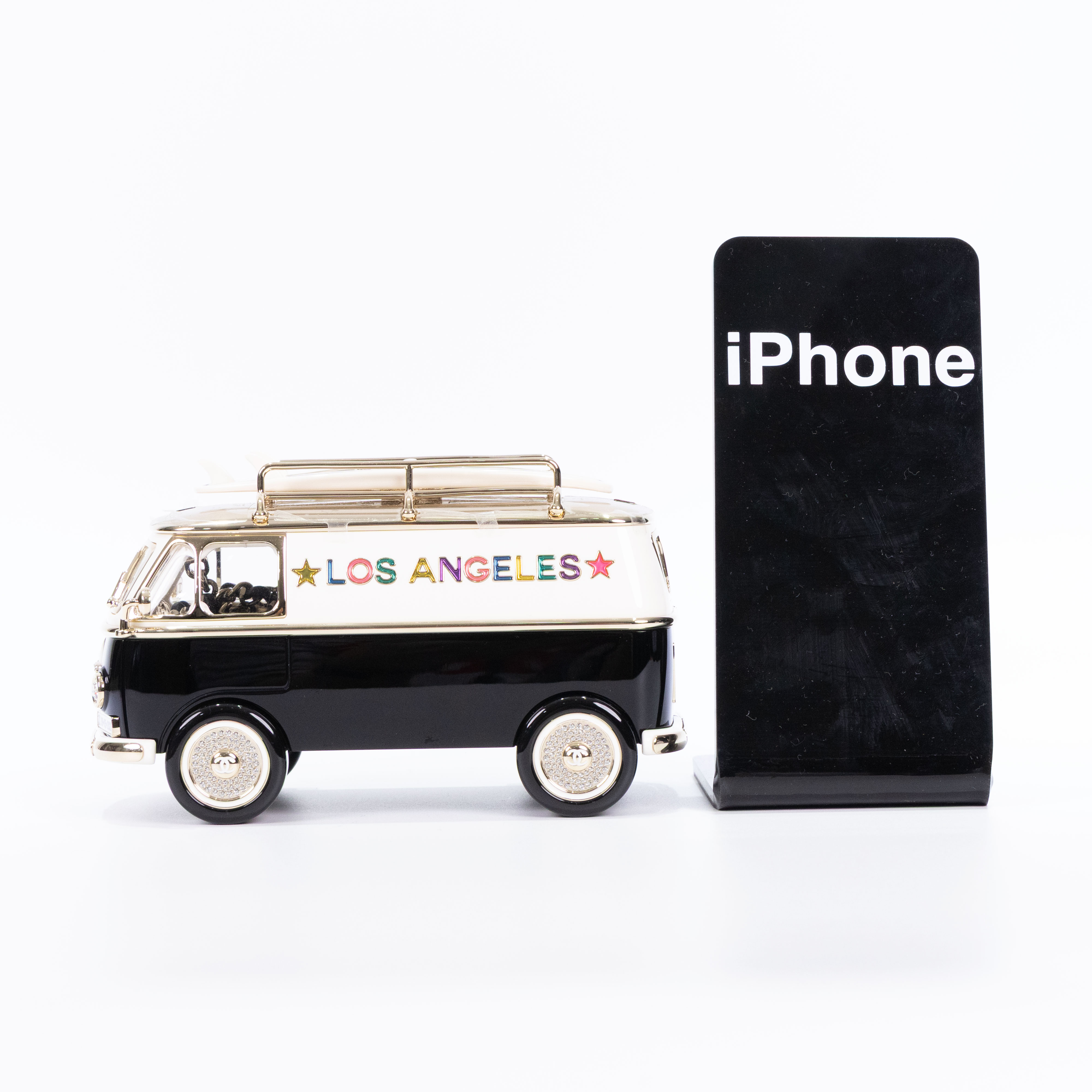 香奈兒 CHANEL 限量版 小巴士 單肩包 AS4590 休旅車硬殼包 23/24度假系列包 防塵袋