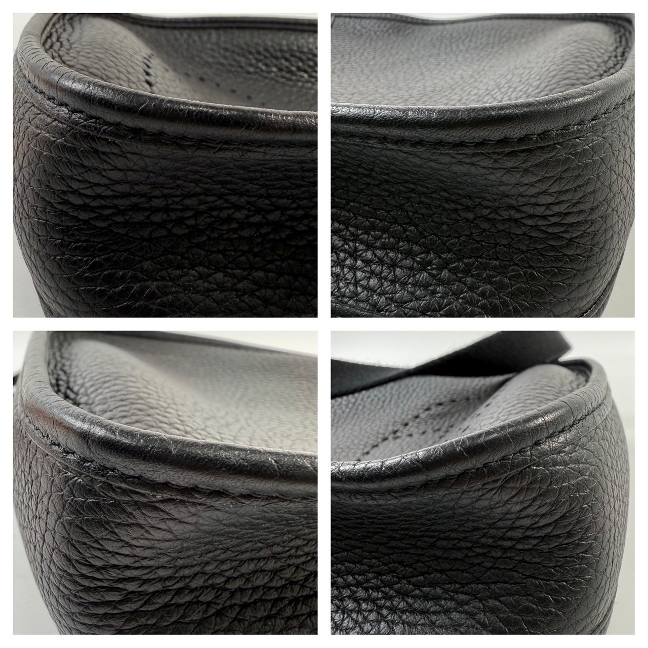 愛馬仕 Hermes Evelyne Bag 伊芙琳包 TPM EVTPM U BS 005 ZB U刻 黑銀EVELYNE 18 原廠盒子/防塵袋/背帶