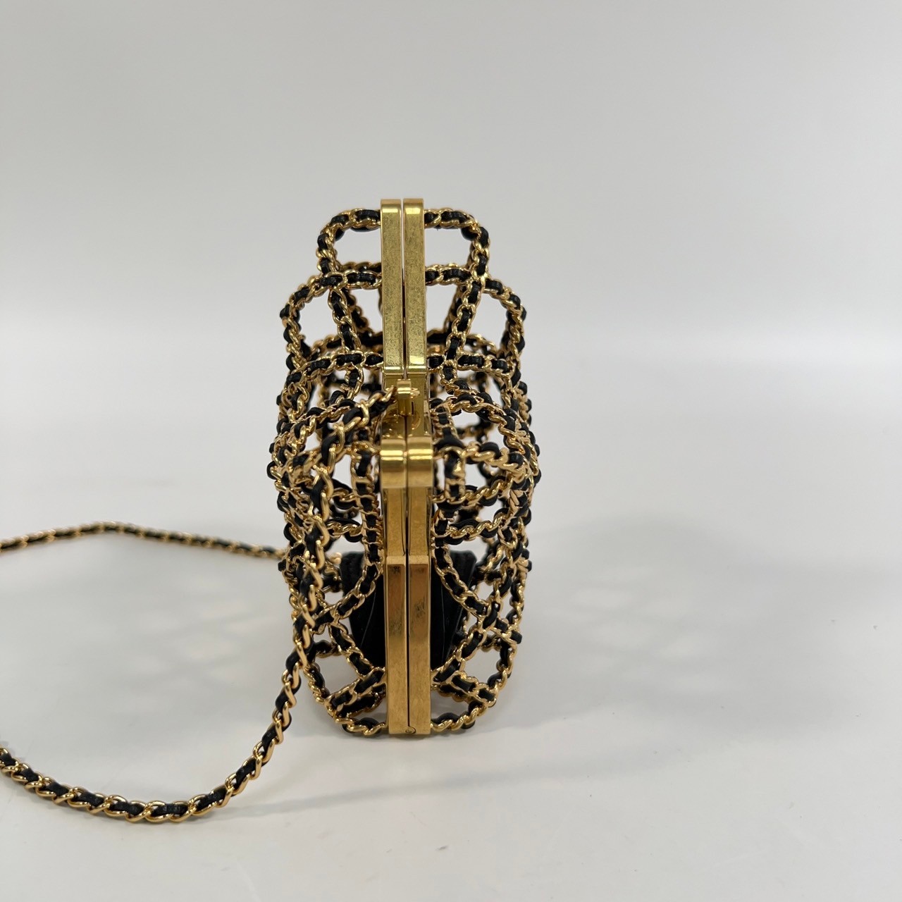 香奈兒 CHANEL 星星 晚宴包 AS4028 晶片款 23S 立體星星皮穿鍊鏤空秀款 原廠盒子