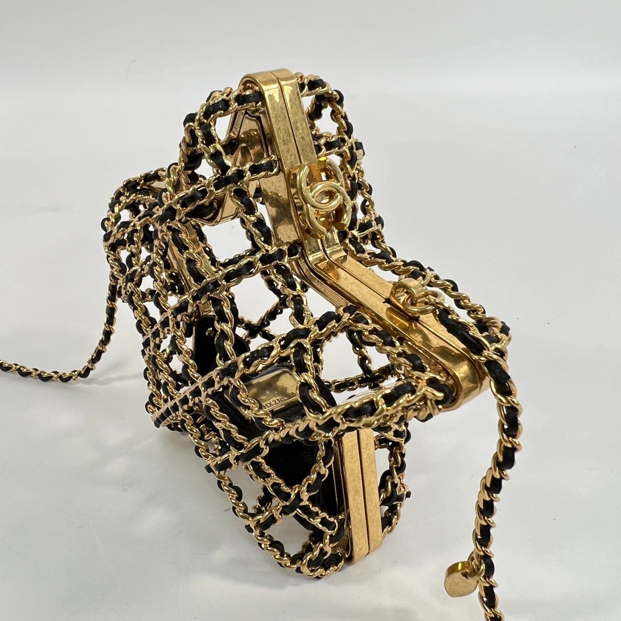 香奈兒 CHANEL 星星 晚宴包 AS4028 晶片款 23S 立體星星皮穿鍊鏤空秀款 原廠盒子