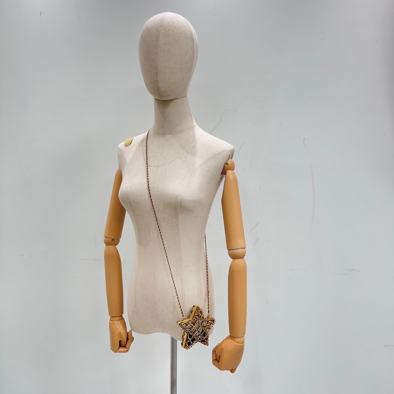 香奈兒 CHANEL 星星 晚宴包 AS4028 晶片款 23S 立體星星皮穿鍊鏤空秀款 原廠盒子