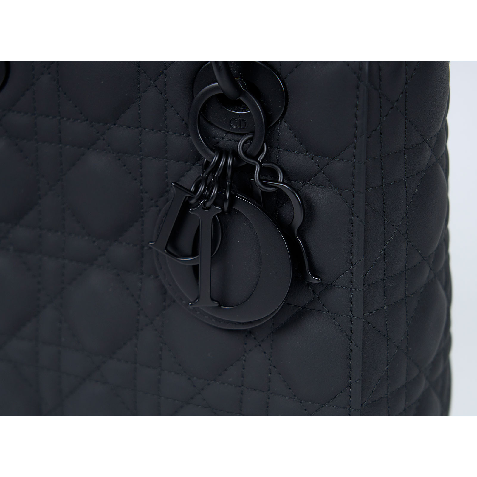 迪奧 CHRISTIAN DIOR Lady Dior My ABCDior 小型 肩背 手提包 羊皮 M0538SLOI  原廠盒子/防塵袋/保證卡/背帶/購買證明/發票