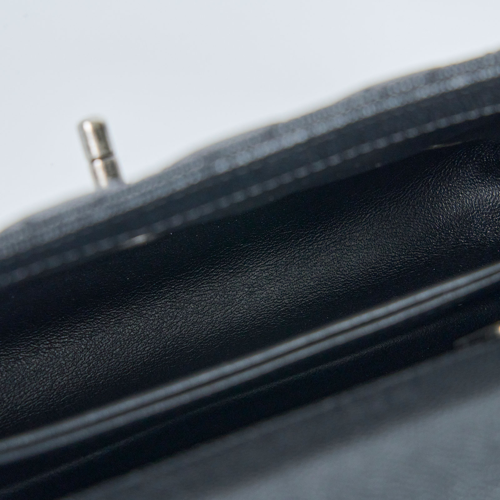 香奈兒 CHANEL Handle 24 手提 口蓋包 A92990 23開黑銀荔枝牛COCO HANDLE23 蜥蜴皮手把 原廠盒子/防塵袋/保證卡