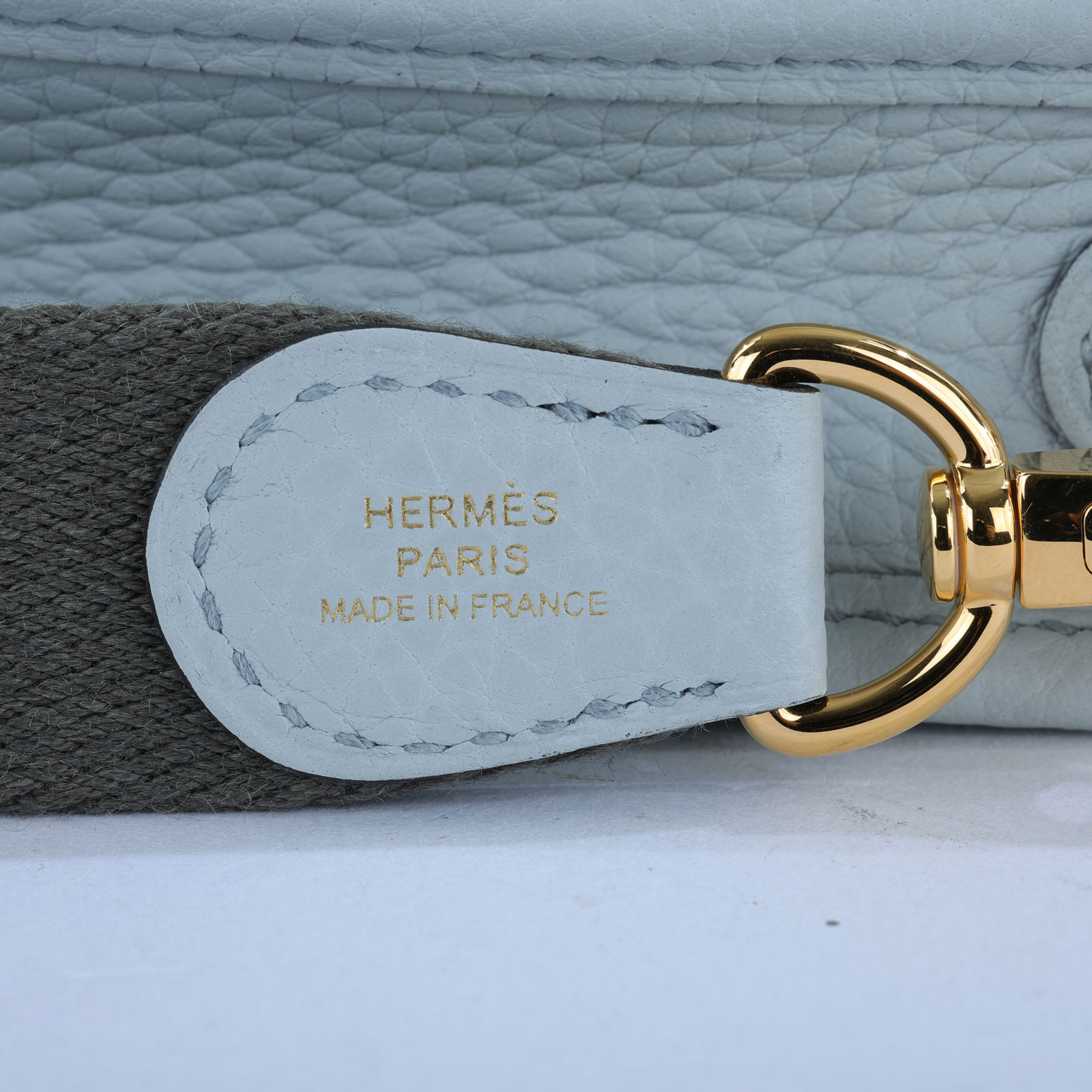 愛馬仕 Hermes Evelyne Bag Mini 伊芙琳包 Evelyne 16 EV16 W BS 005/H069426CCCW  原廠盒子/防塵袋2/購買證明/背帶